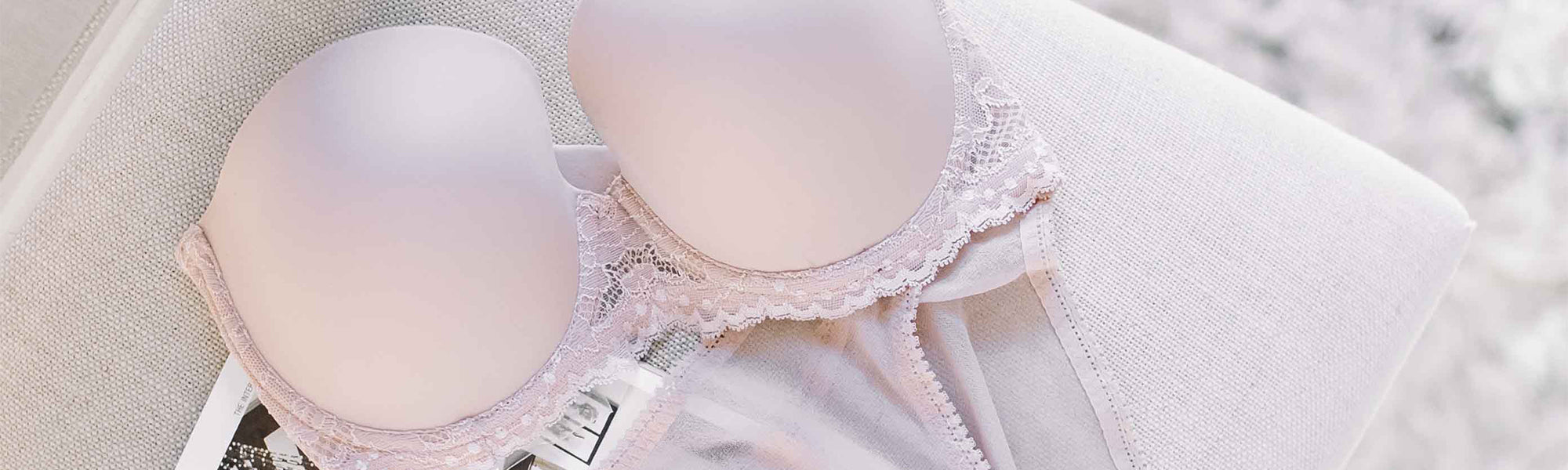 OnGossamer Beautifully Basic Strapless Bra and Mesh Hip Bikini