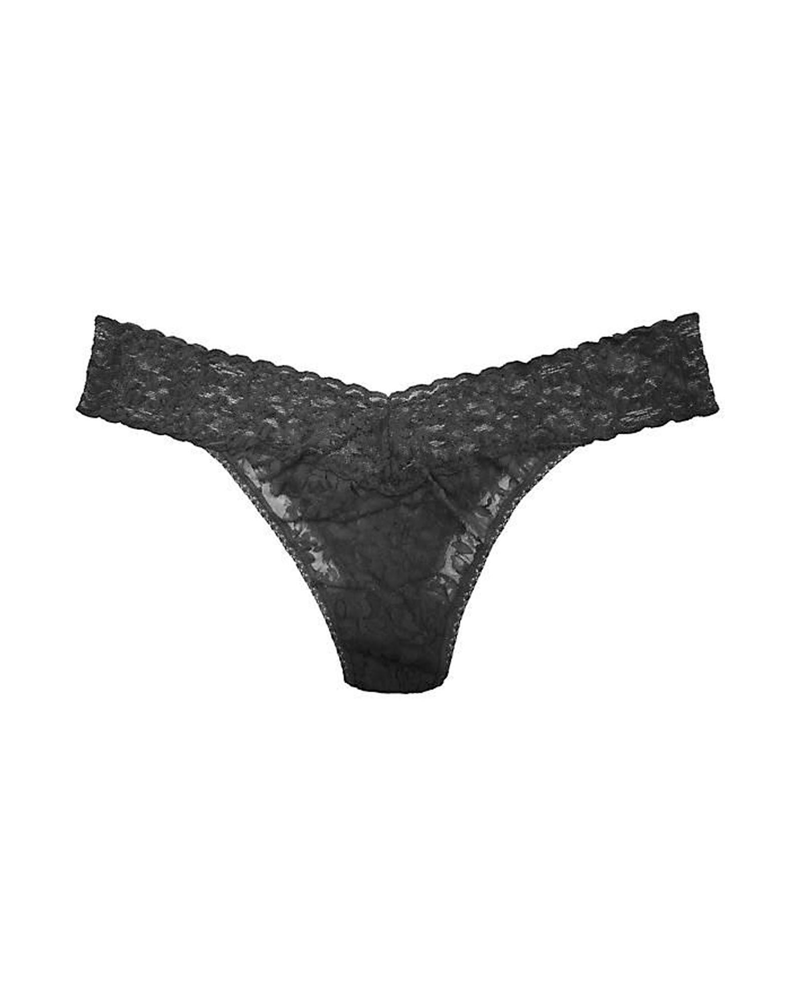 Hanky Panky Signature Lace Original Rise Thong in black