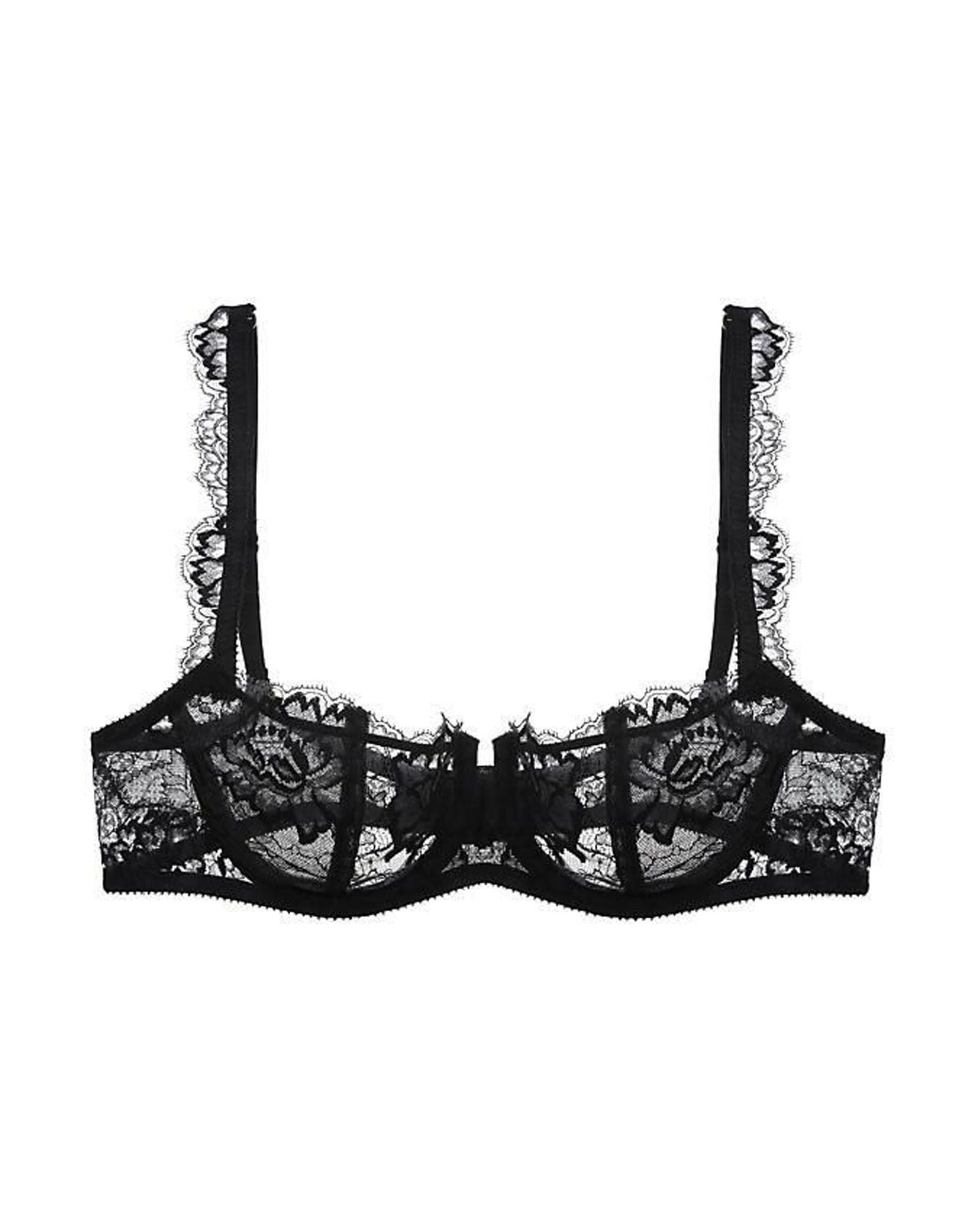 Journelle Isabel Balconette Bra in black