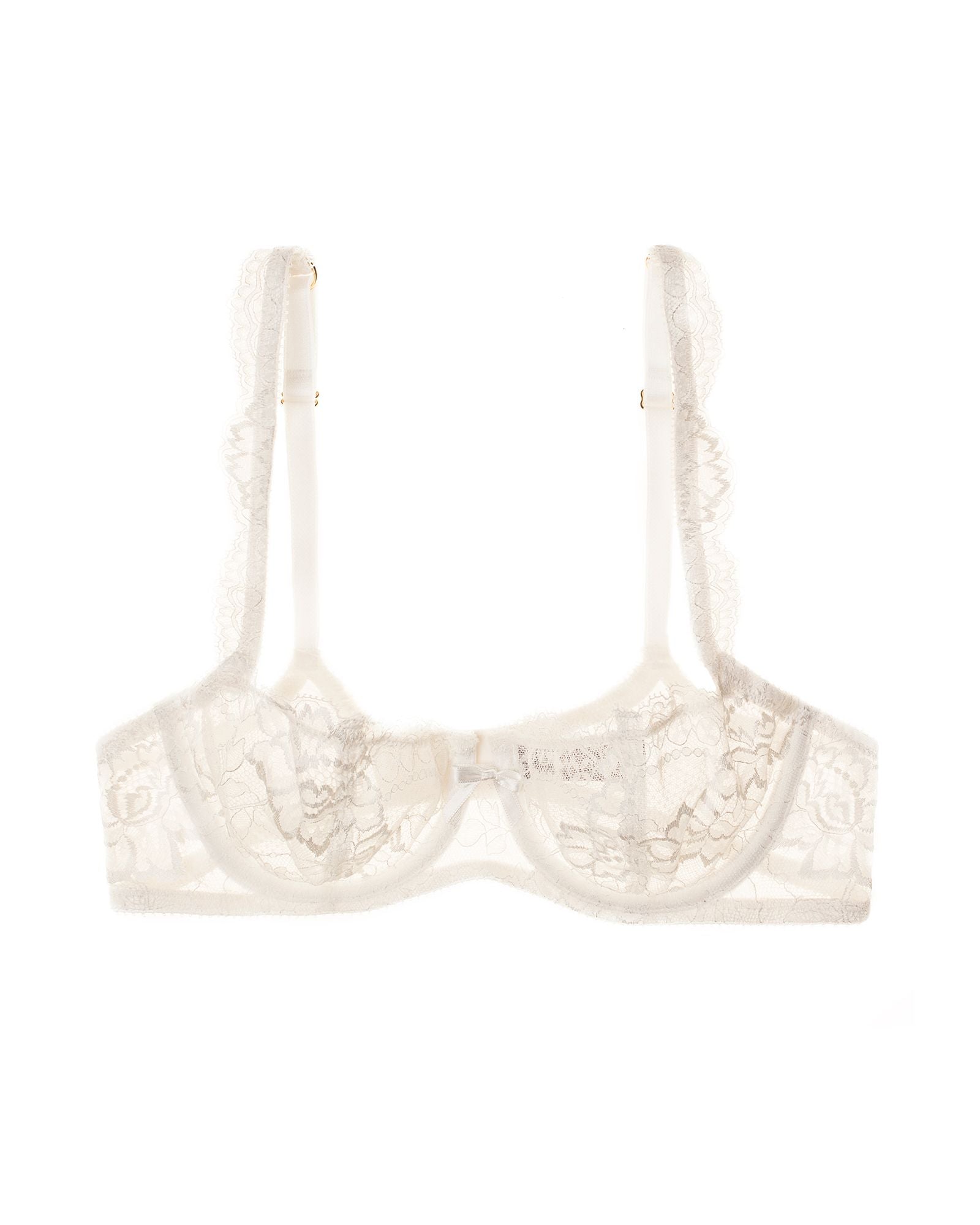 Journelle Isabel Balconette Bra in white