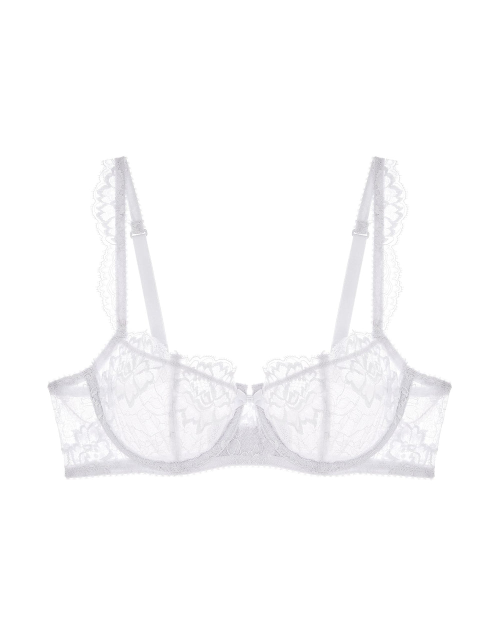 Journelle Isabel Balconette Bra in white