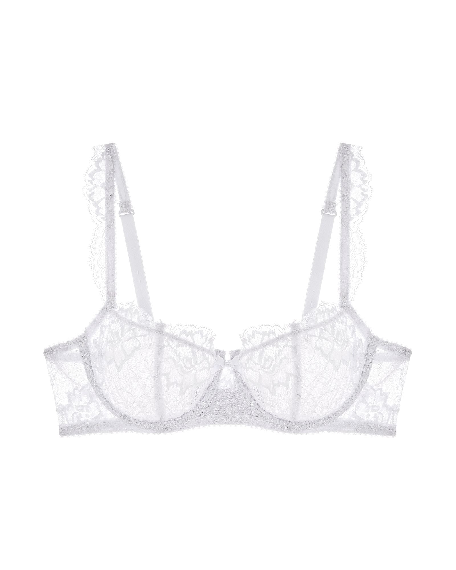 Journelle Isabel Balconette Bra in white