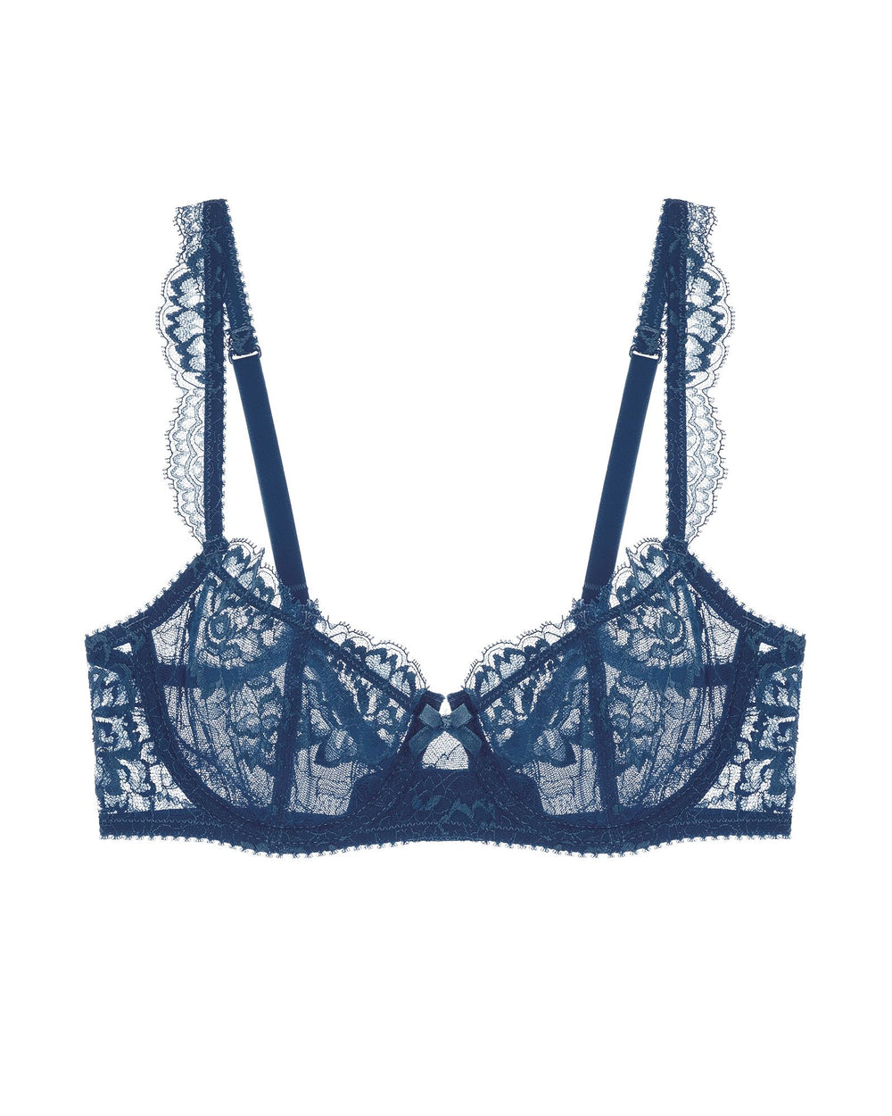 Journelle Isabel Balconette Bra in blue