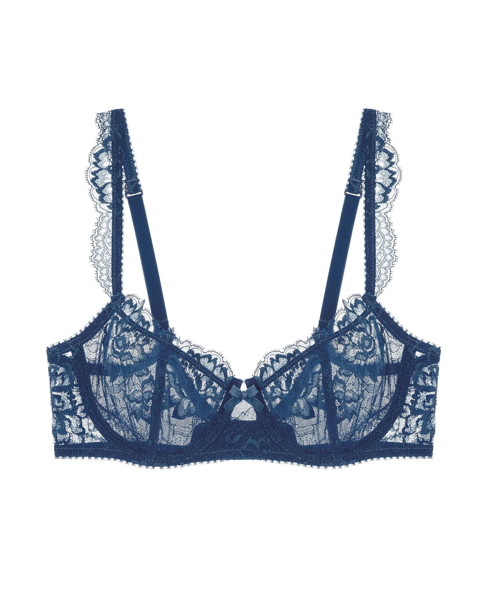 Journelle Isabel Balconette Bra in blue