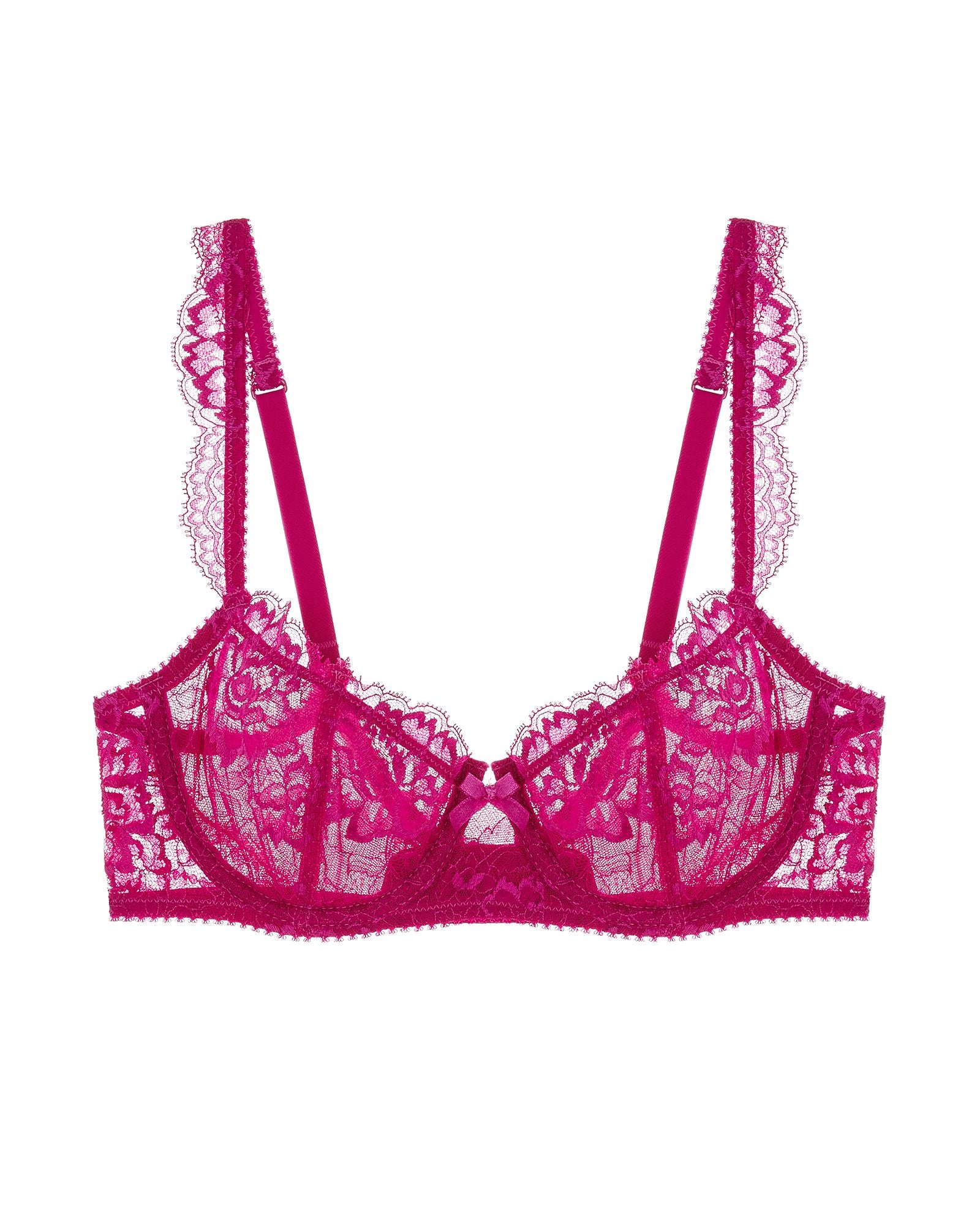 Journelle Isabel Balconette Bra in pink