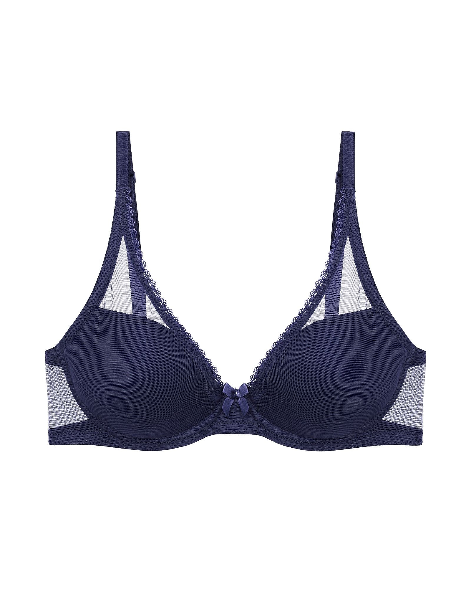 Journelle Victoire Plunge Bra in blue