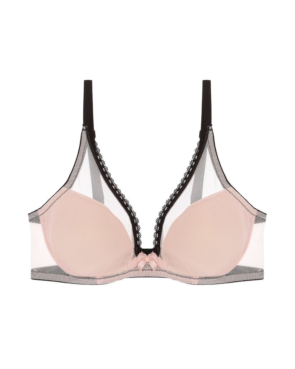 Journelle Victoire Plunge Bra in pink