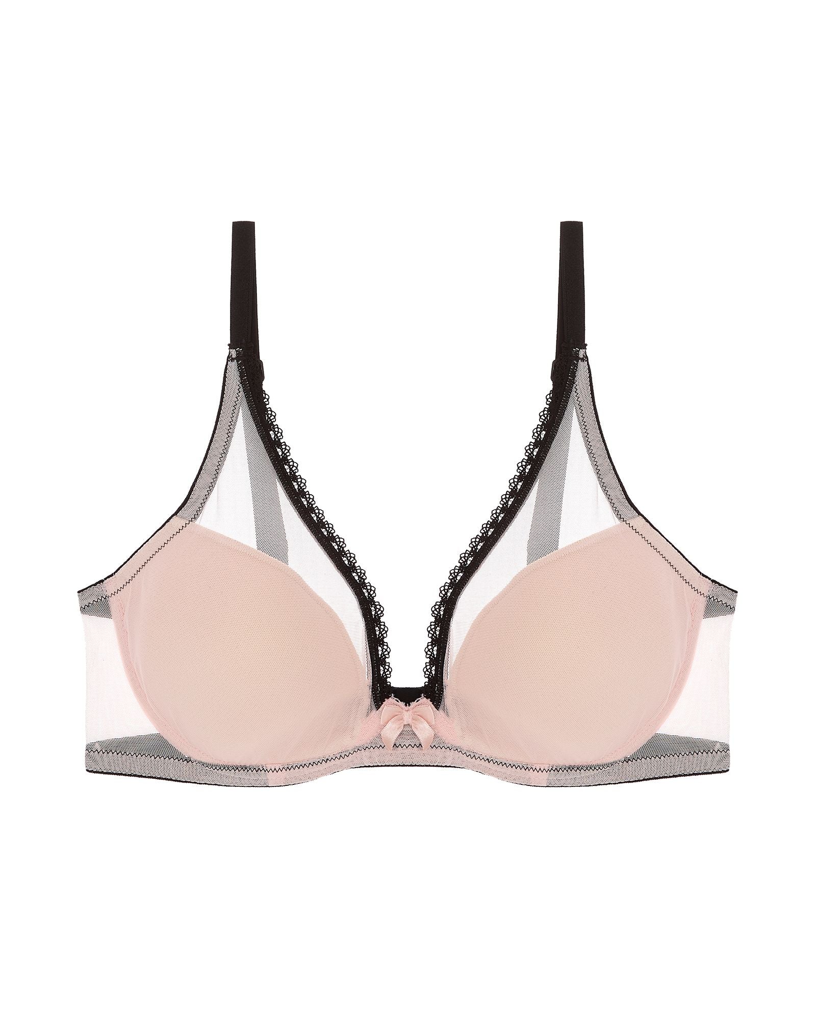 Journelle Victoire Plunge Bra in pink