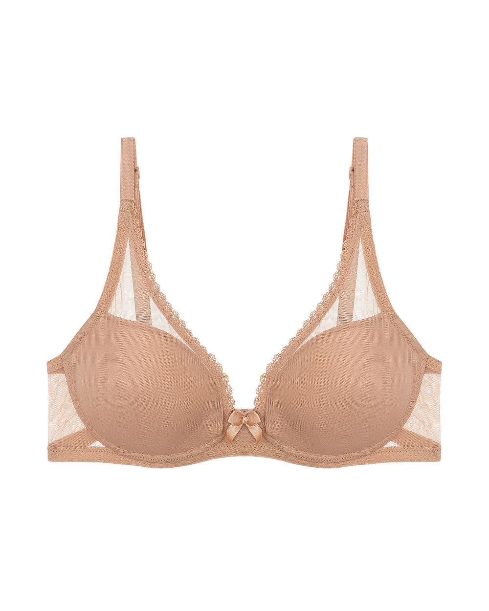 Journelle Victoire Plunge Bra in brown