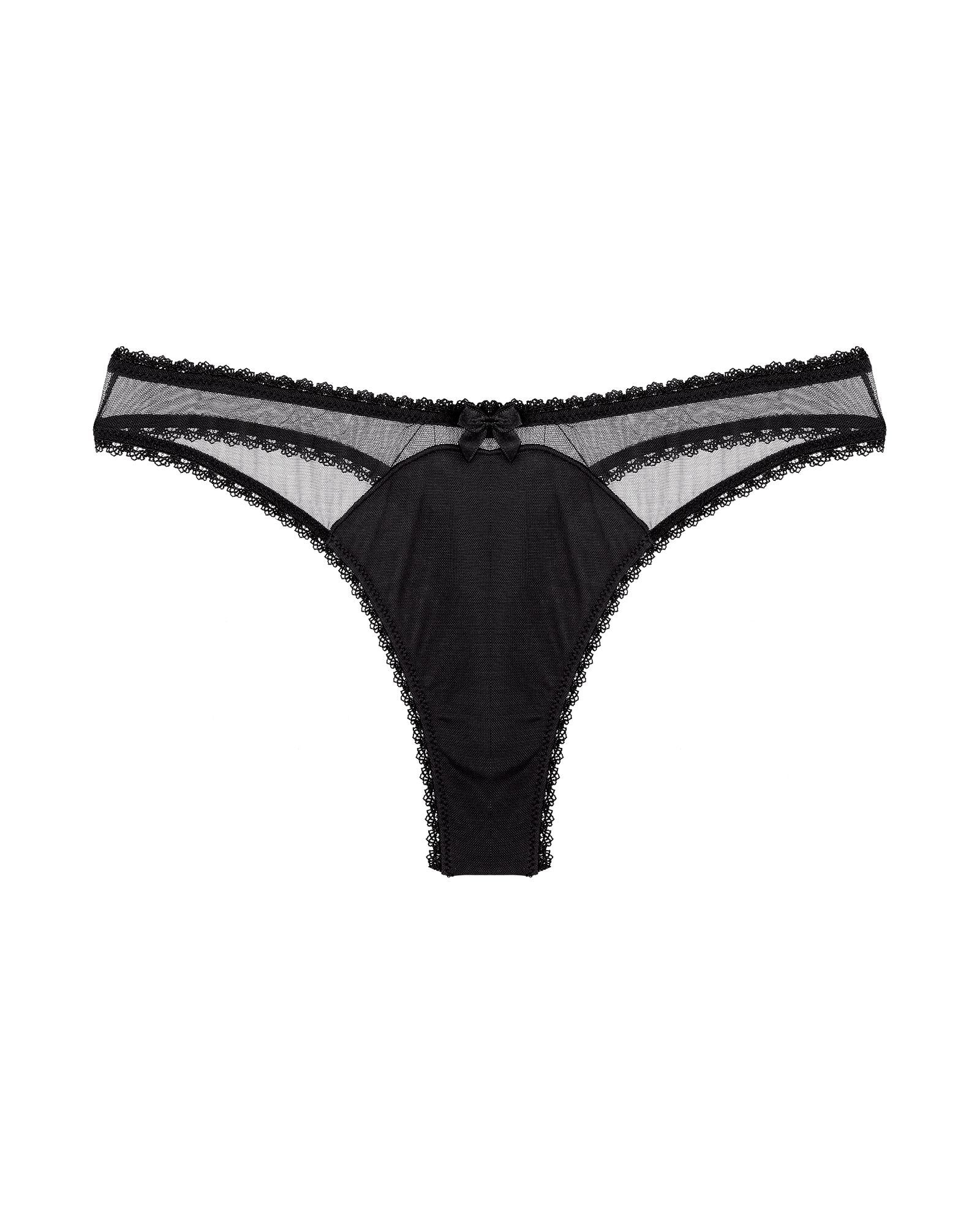 Journelle Victoire Thong in black