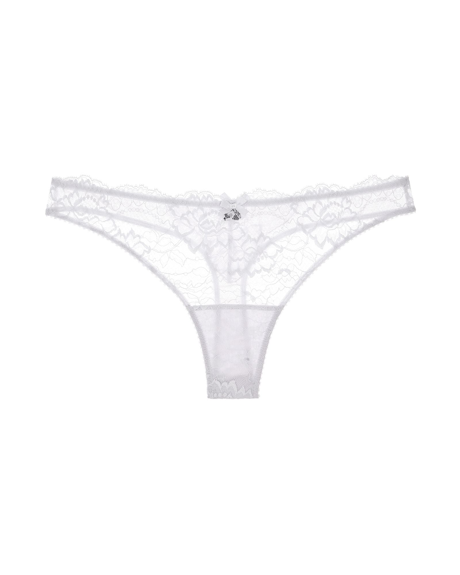 Journelle Isabel Thong in white