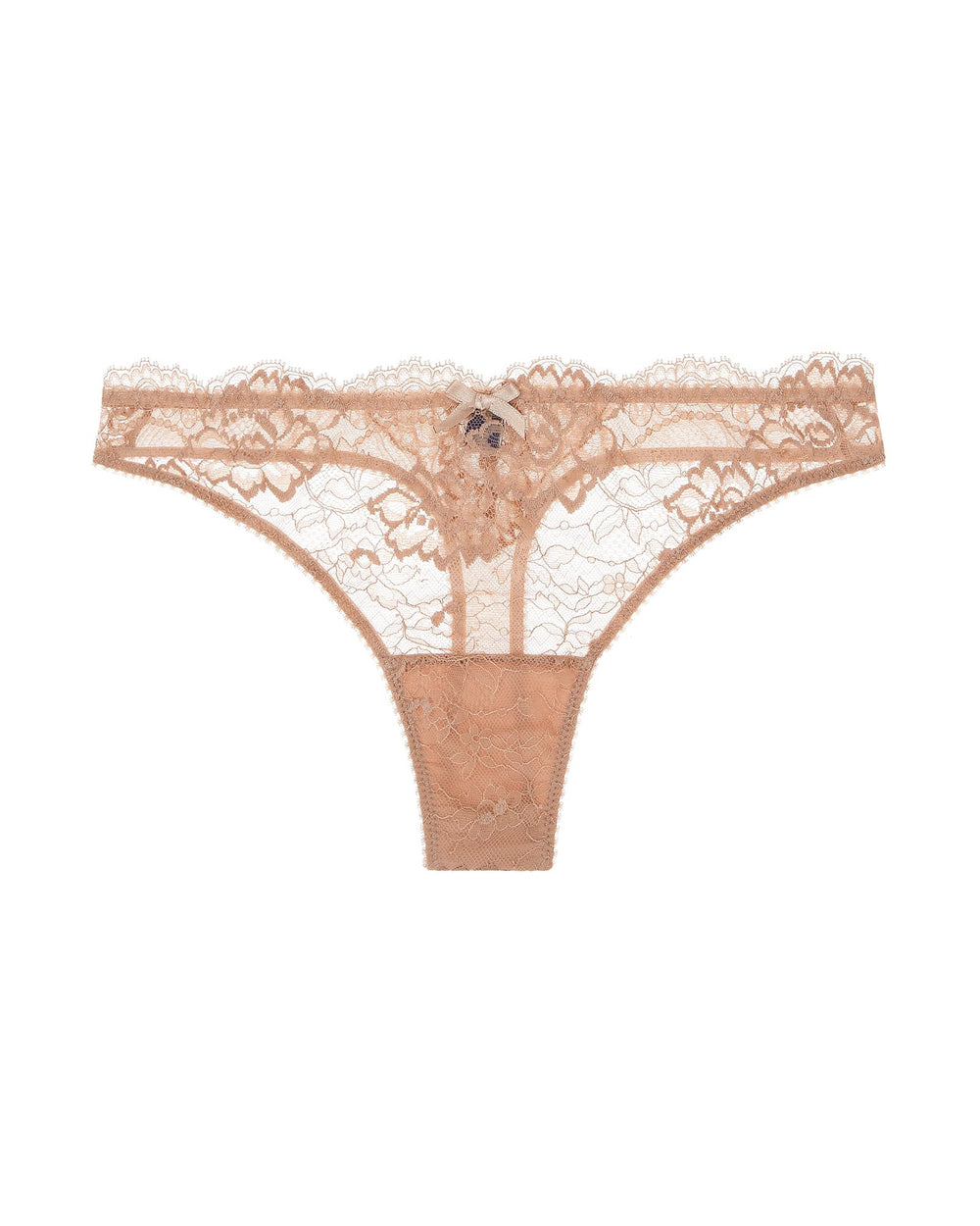 Journelle Isabel Thong in beige