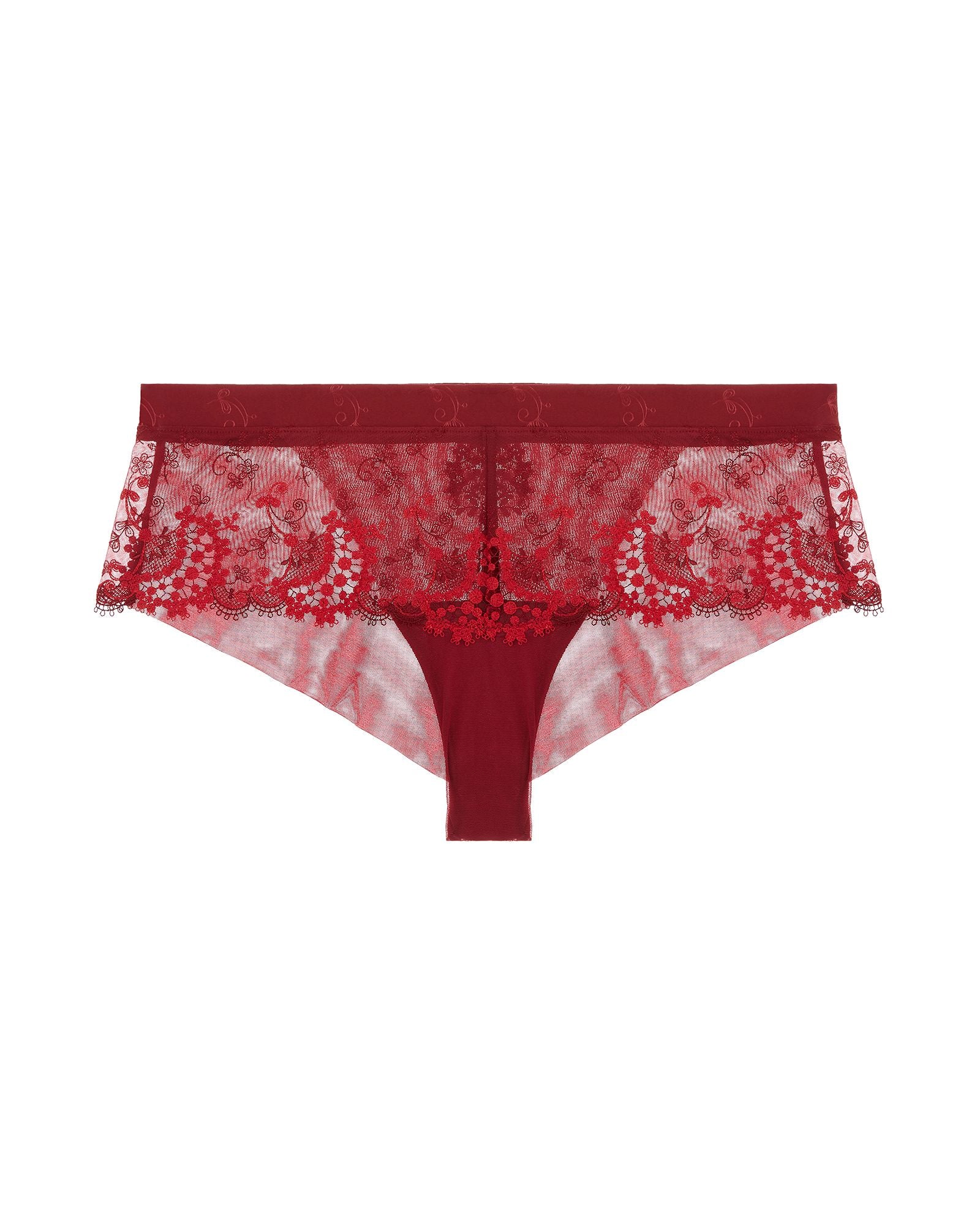 Simone Perele Wish Boyshort in red