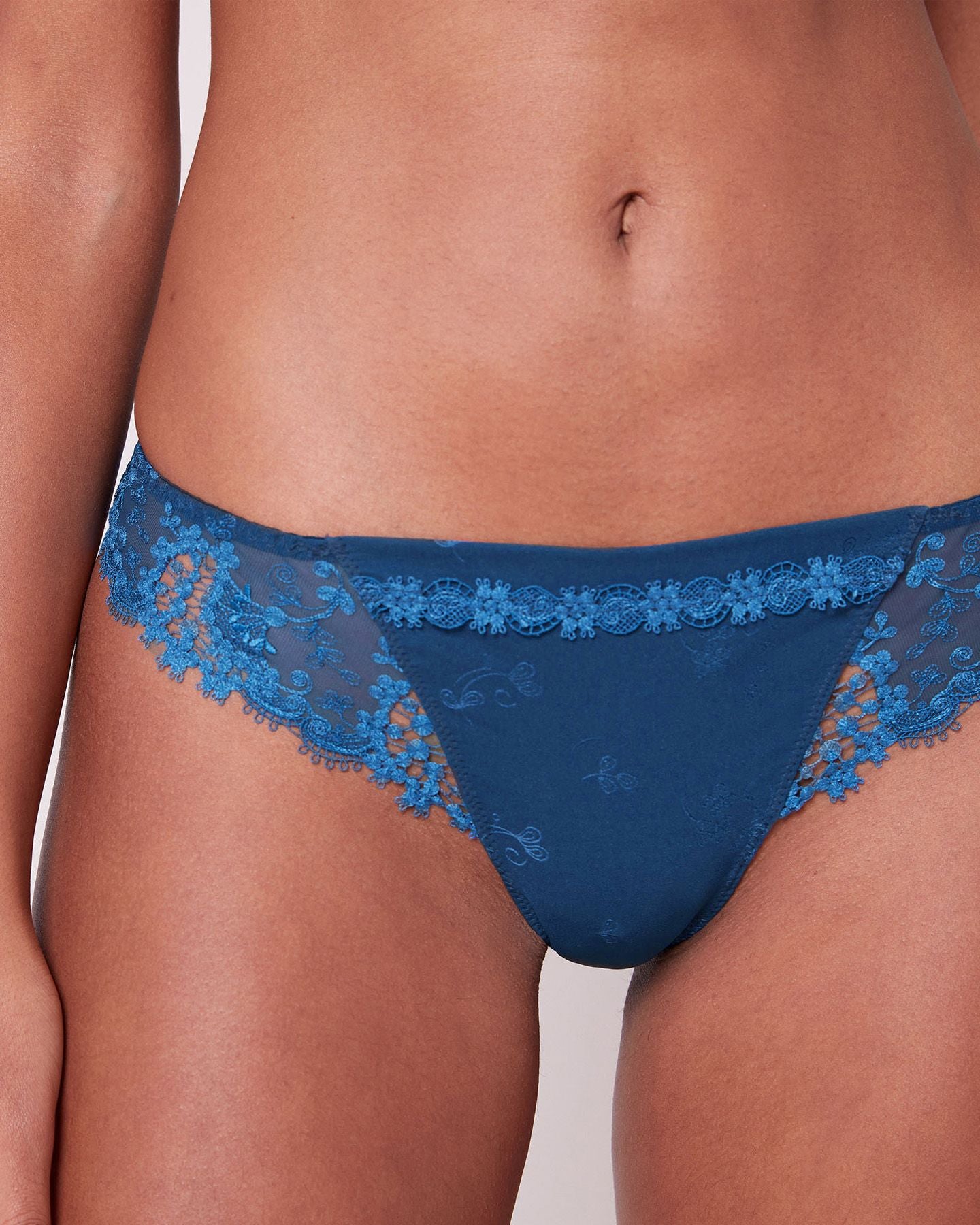 Simone Perele Wish Tanga in blue