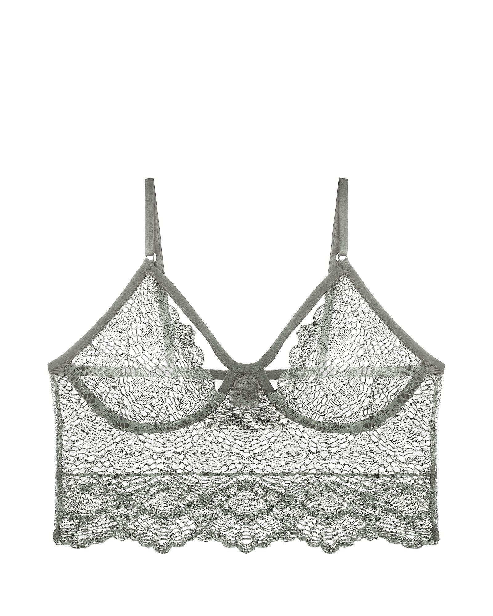 Only Hearts Whisper Sweet Nothings Cropped Cami in green