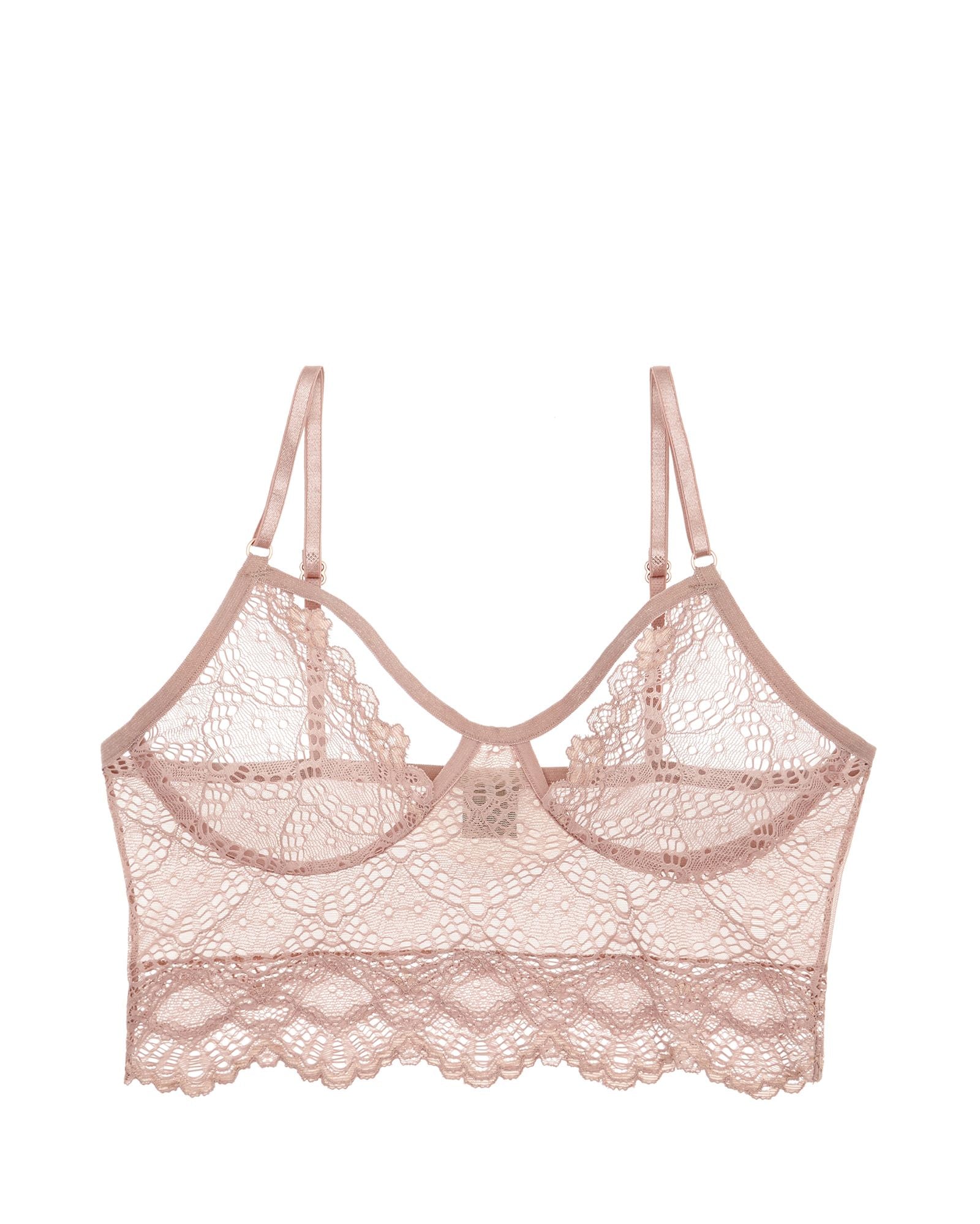 Only Hearts Whisper Sweet Nothings Cropped Cami in pink