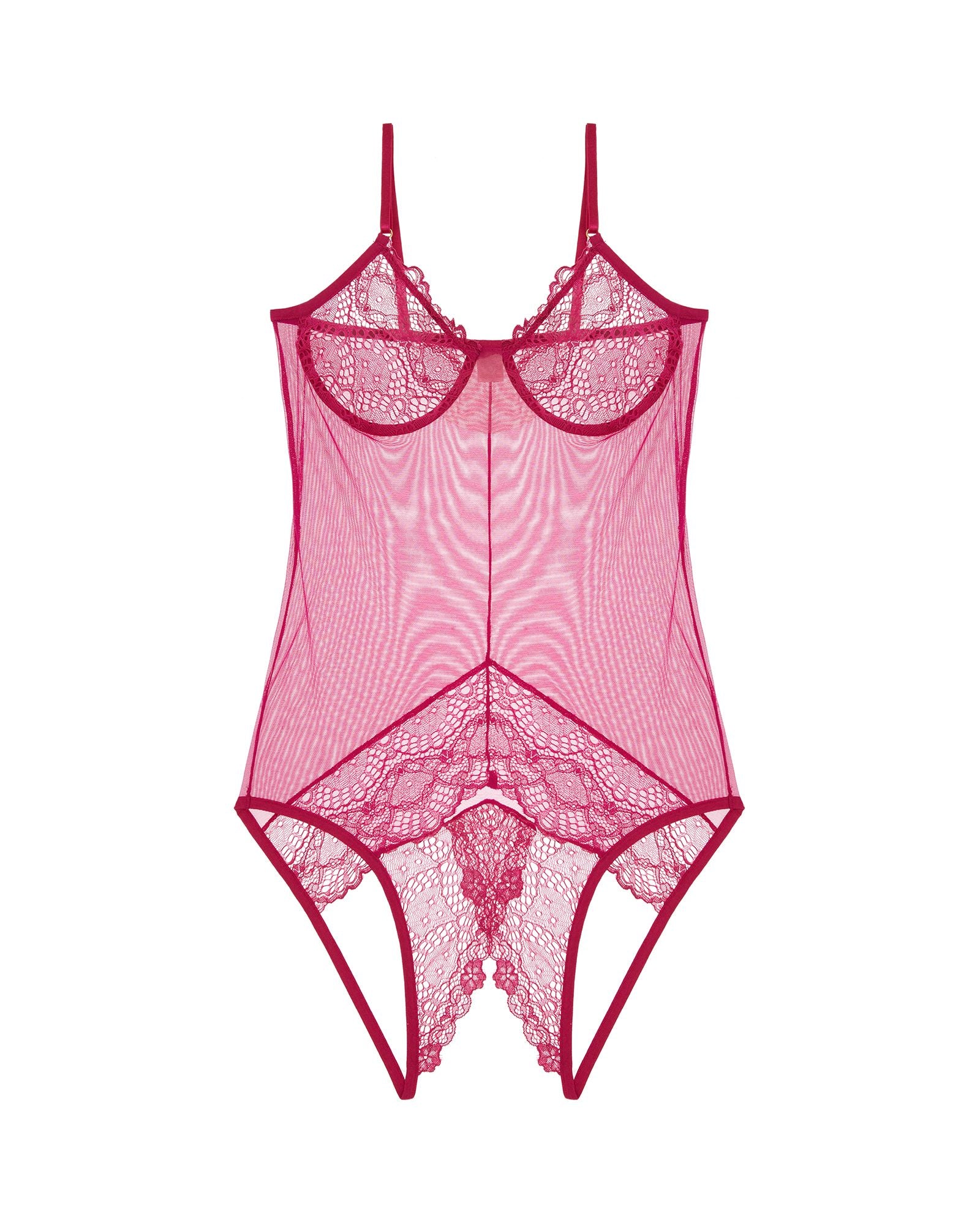 Only Hearts Whisper Sweet Nothings Coucou Bodysuit in pink