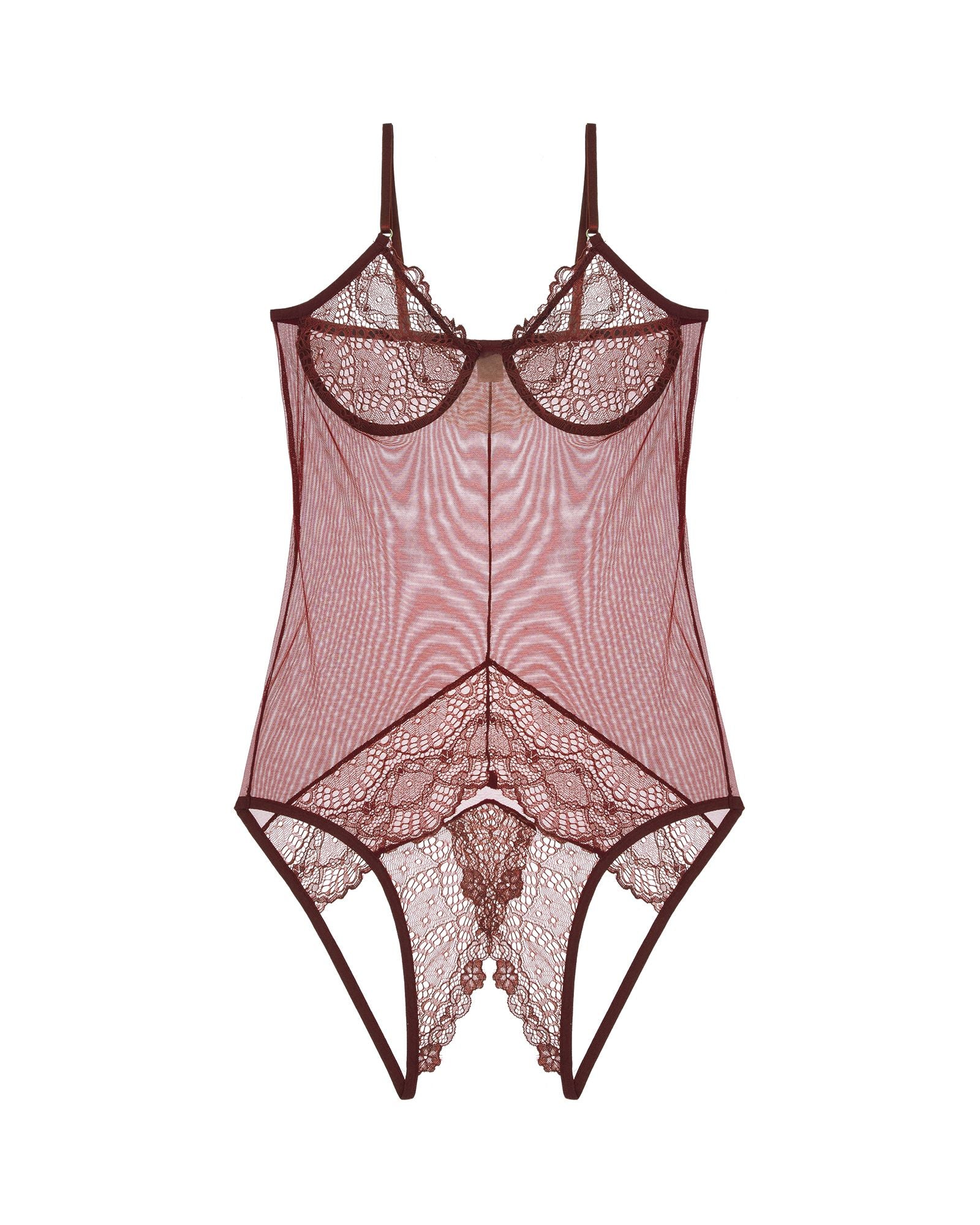 Only Hearts Whisper Sweet Nothings Coucou Bodysuit in purple