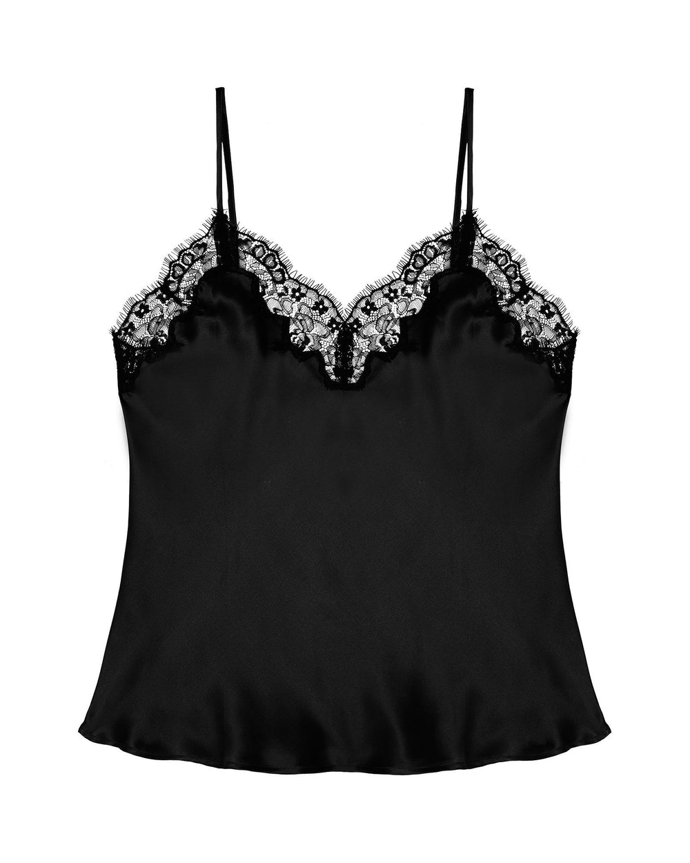 Journelle Charlotte Camisole in black