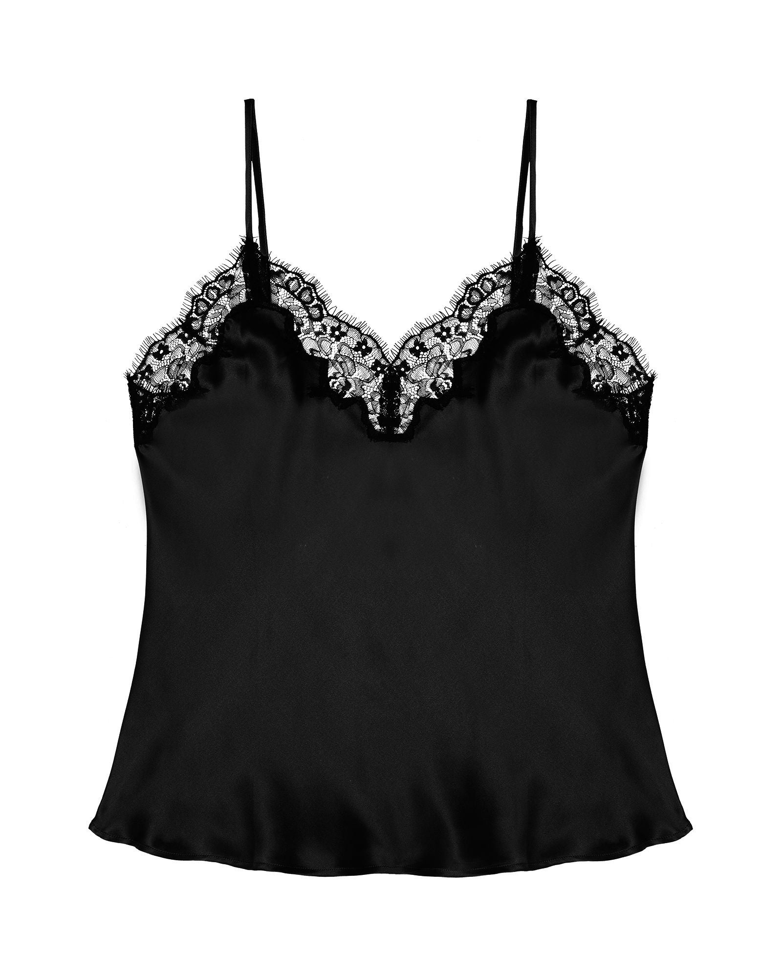 Journelle Charlotte Camisole in black