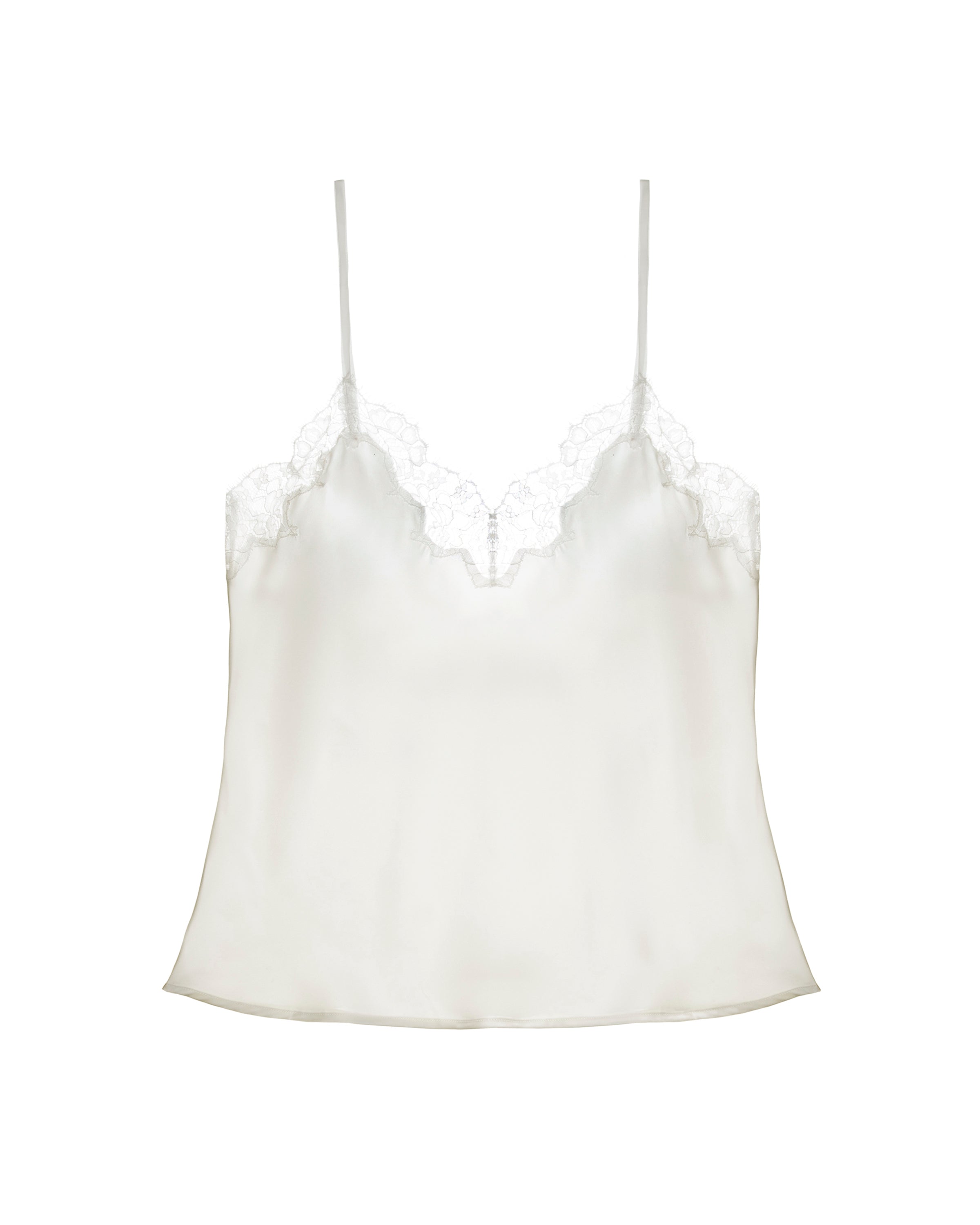 Journelle Charlotte Camisole in white