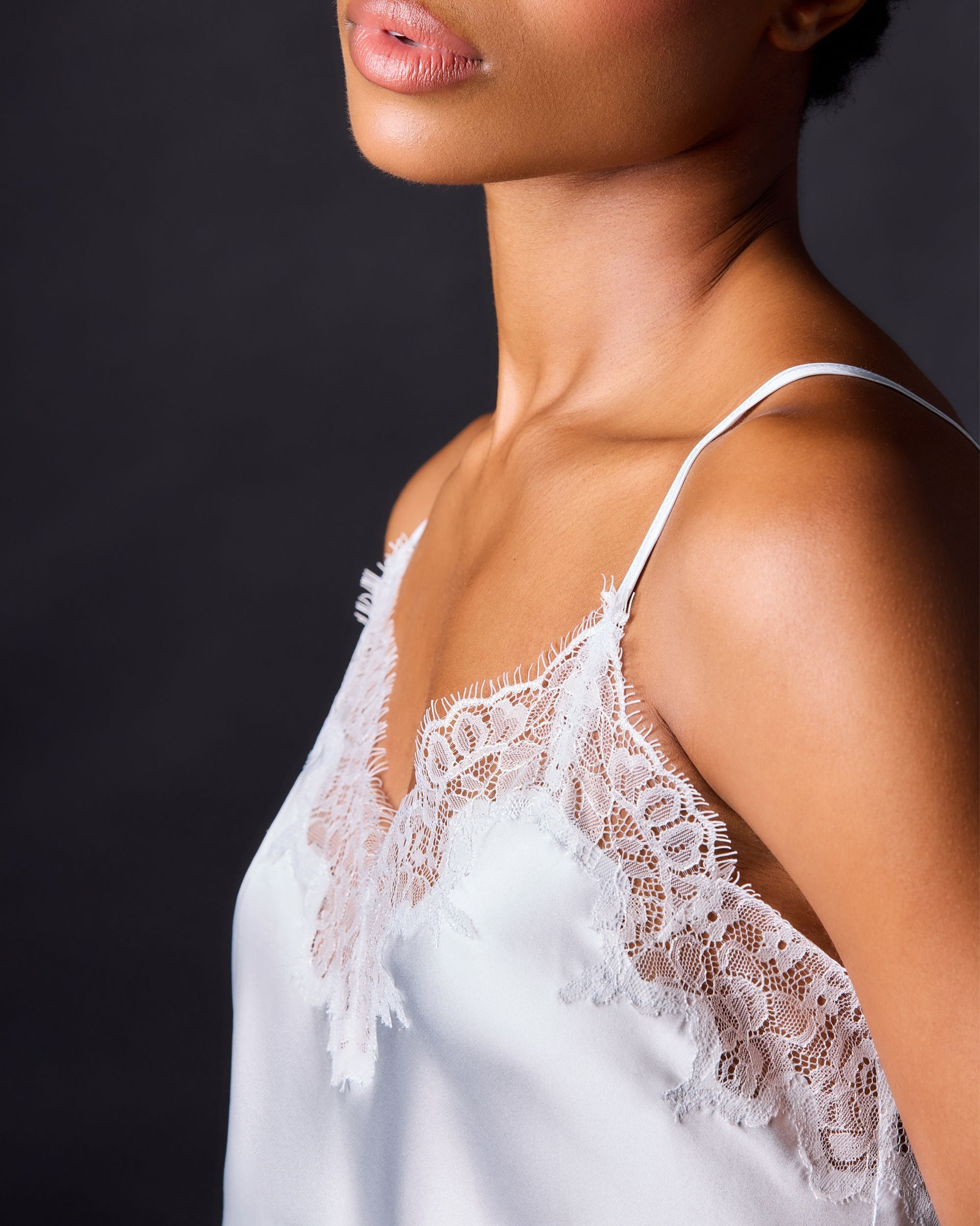 Journelle Charlotte Camisole in blue