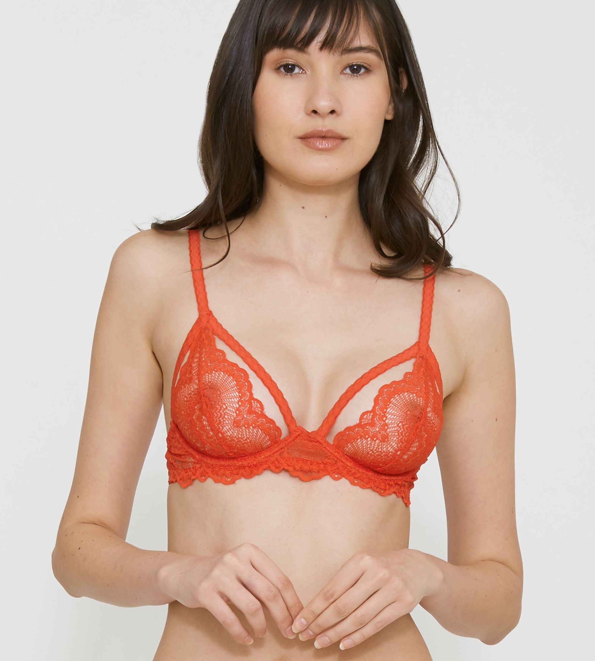 Journelle Natalia Underwire Bra in red
