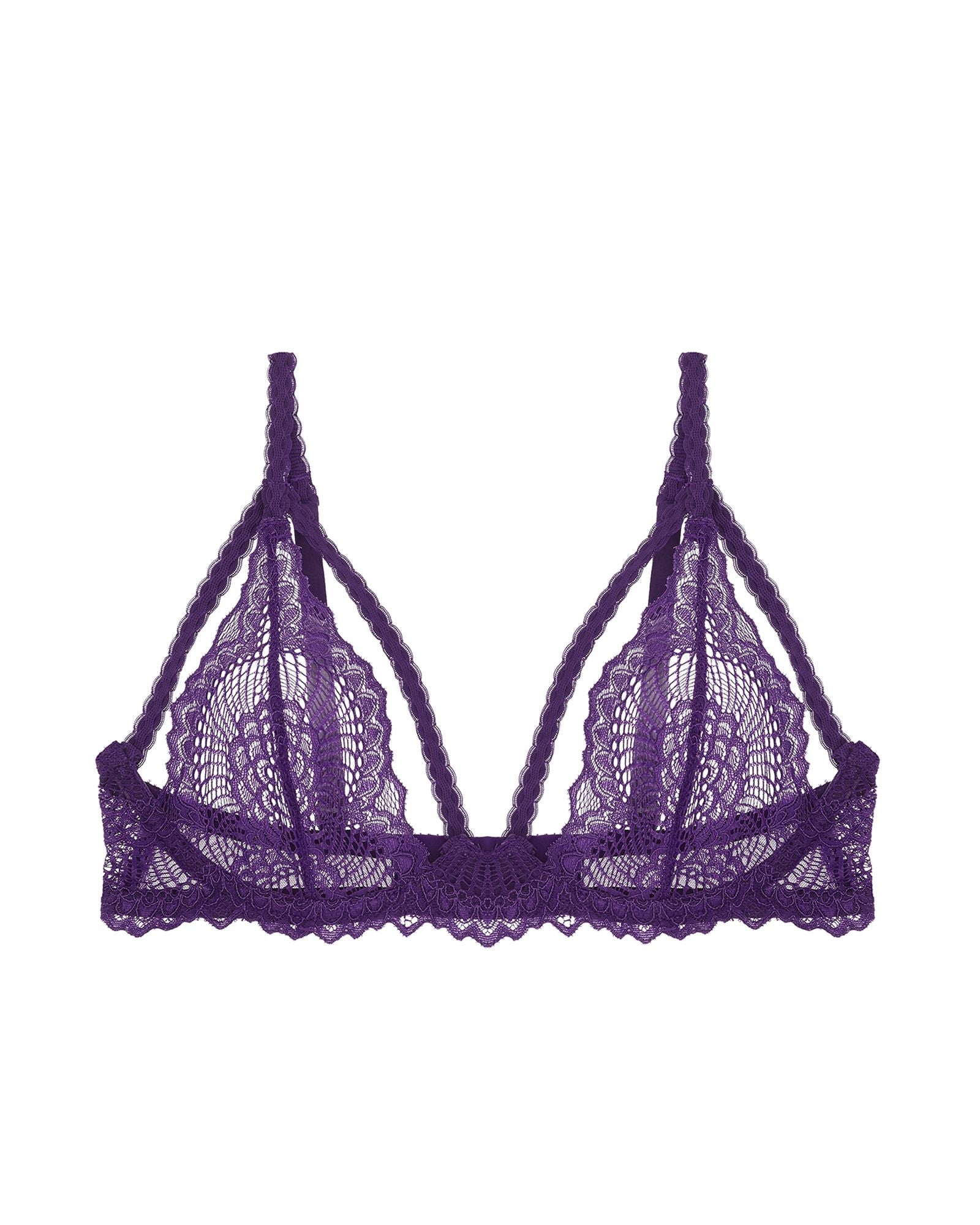 Journelle Natalia Underwire Bra in purple