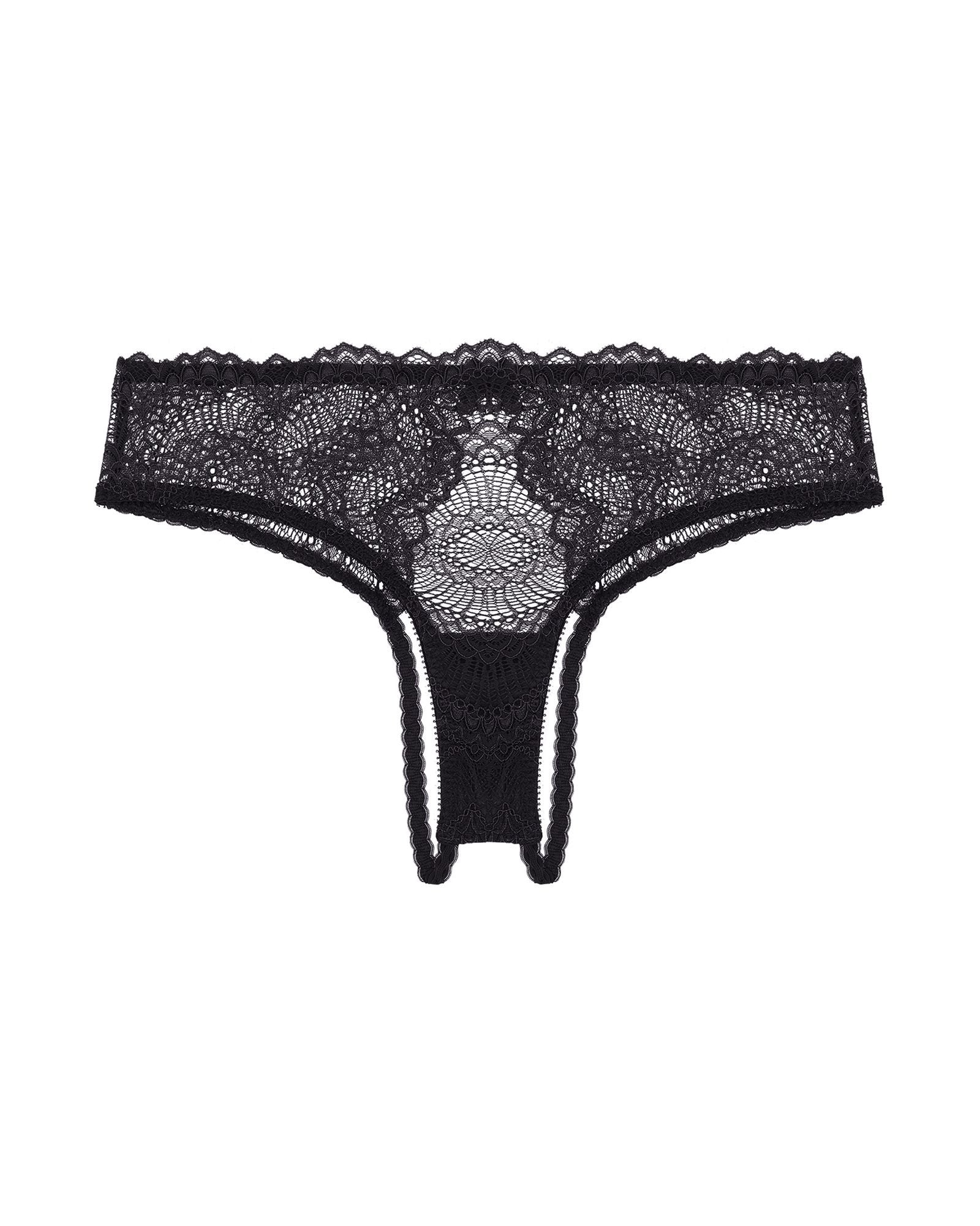 Journelle Natalia Ouvert in black