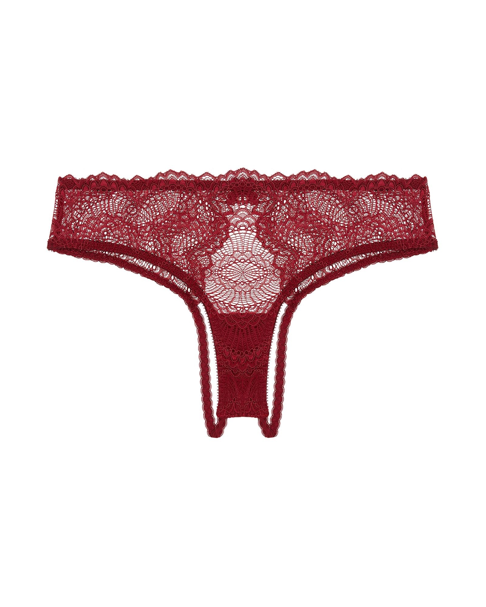 Journelle Natalia Ouvert in red