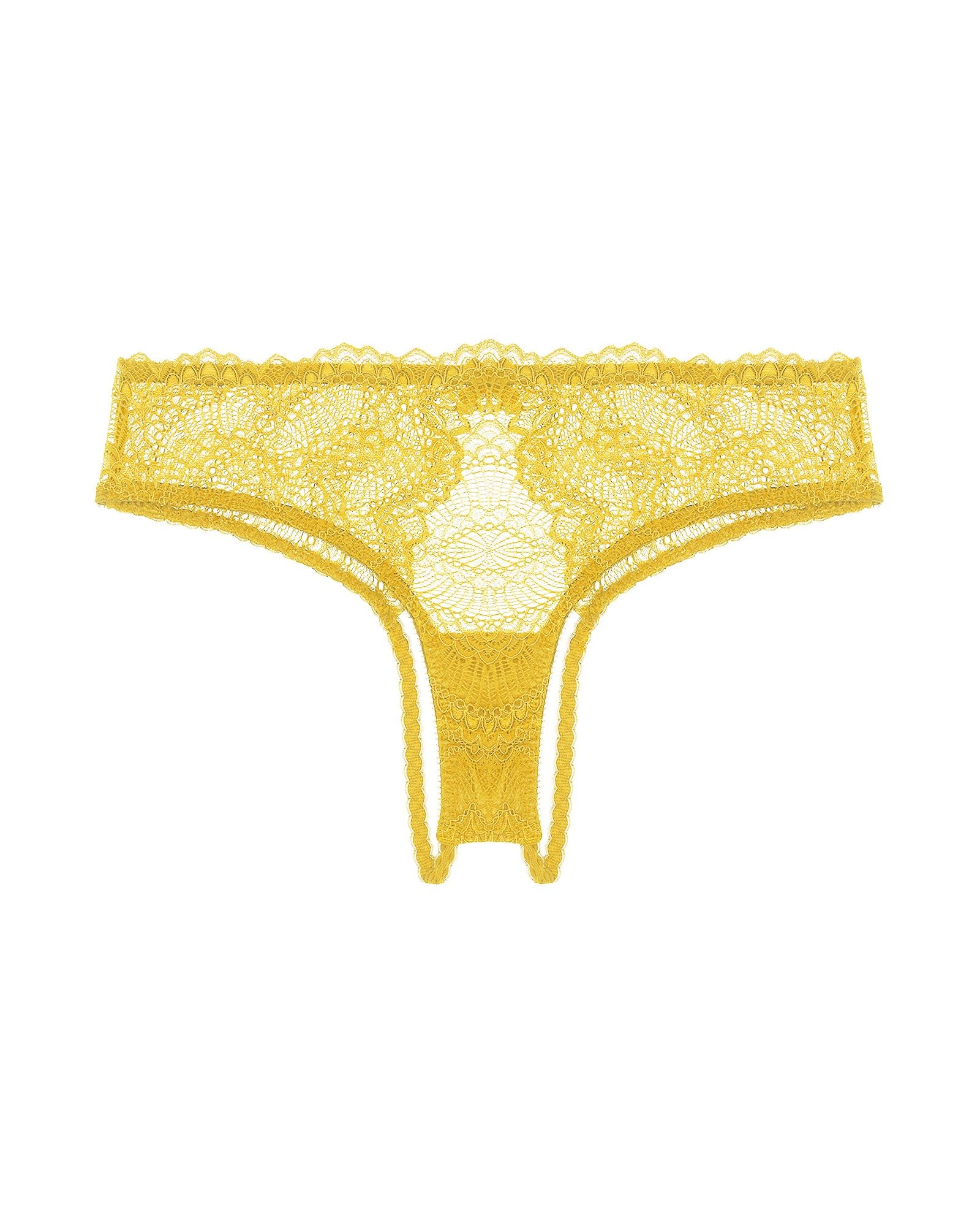 Journelle Natalia Ouvert in yellow