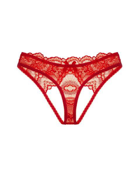 Journelle Natalia Ouvert in red
