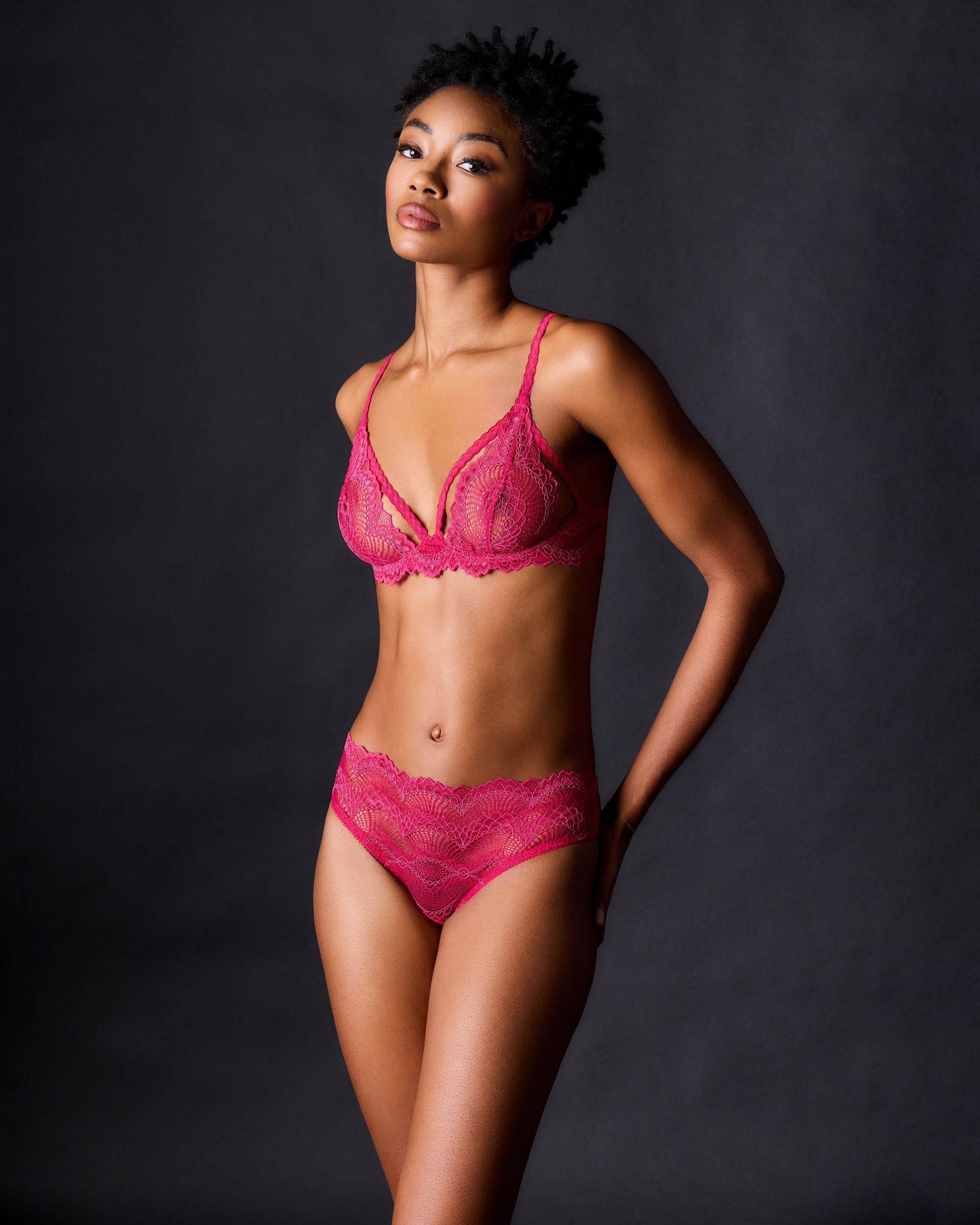 Journelle Natalia Ouvert in pink