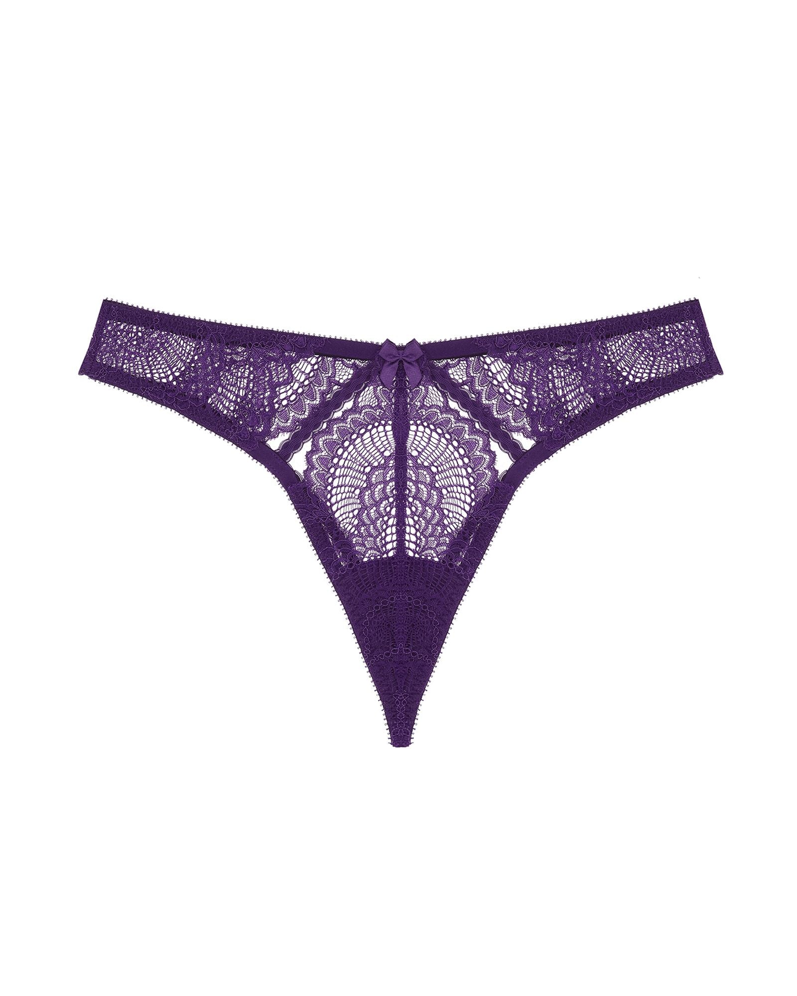 Journelle Natalia String Thong in purple