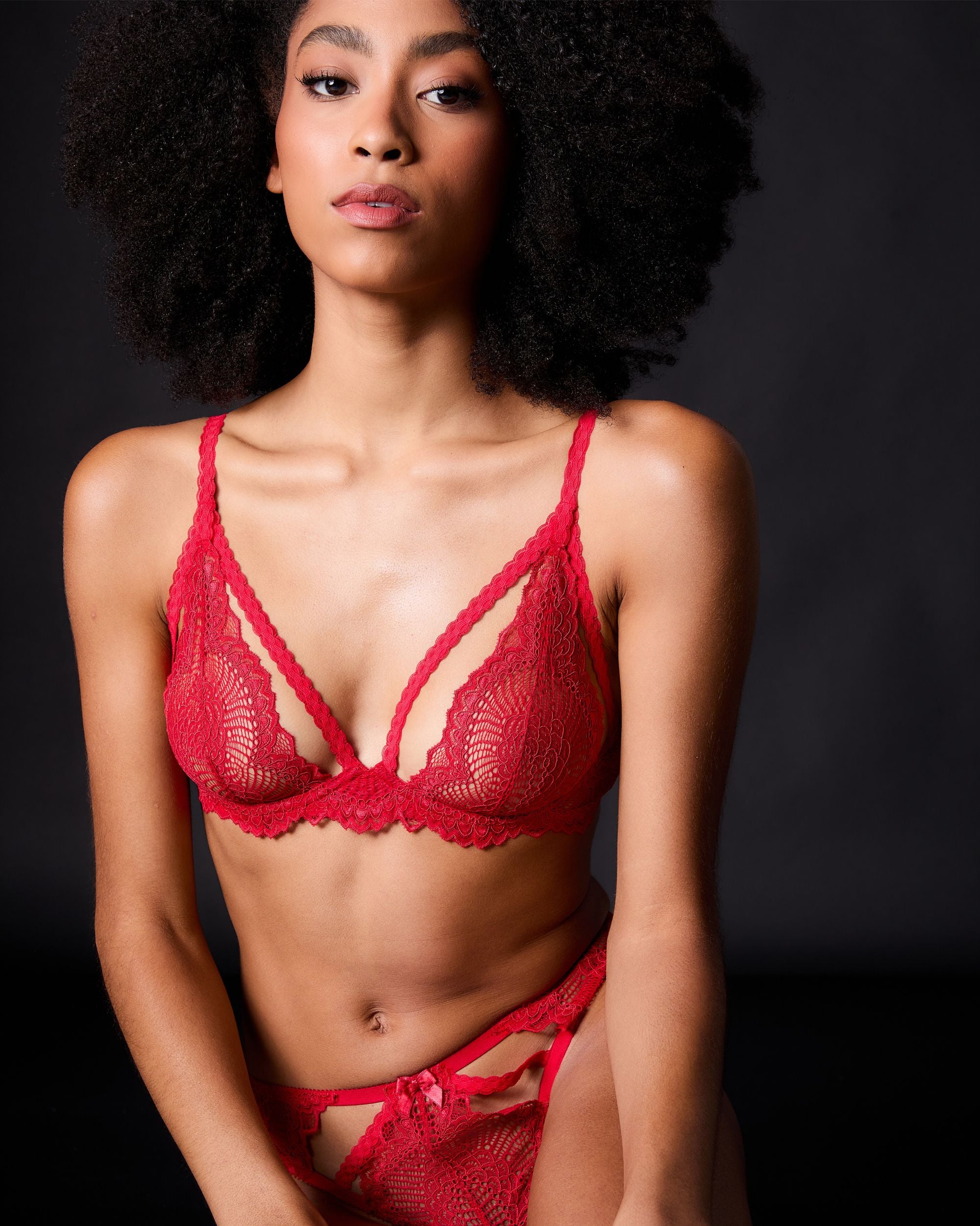 Journelle Natalia String Thong in red