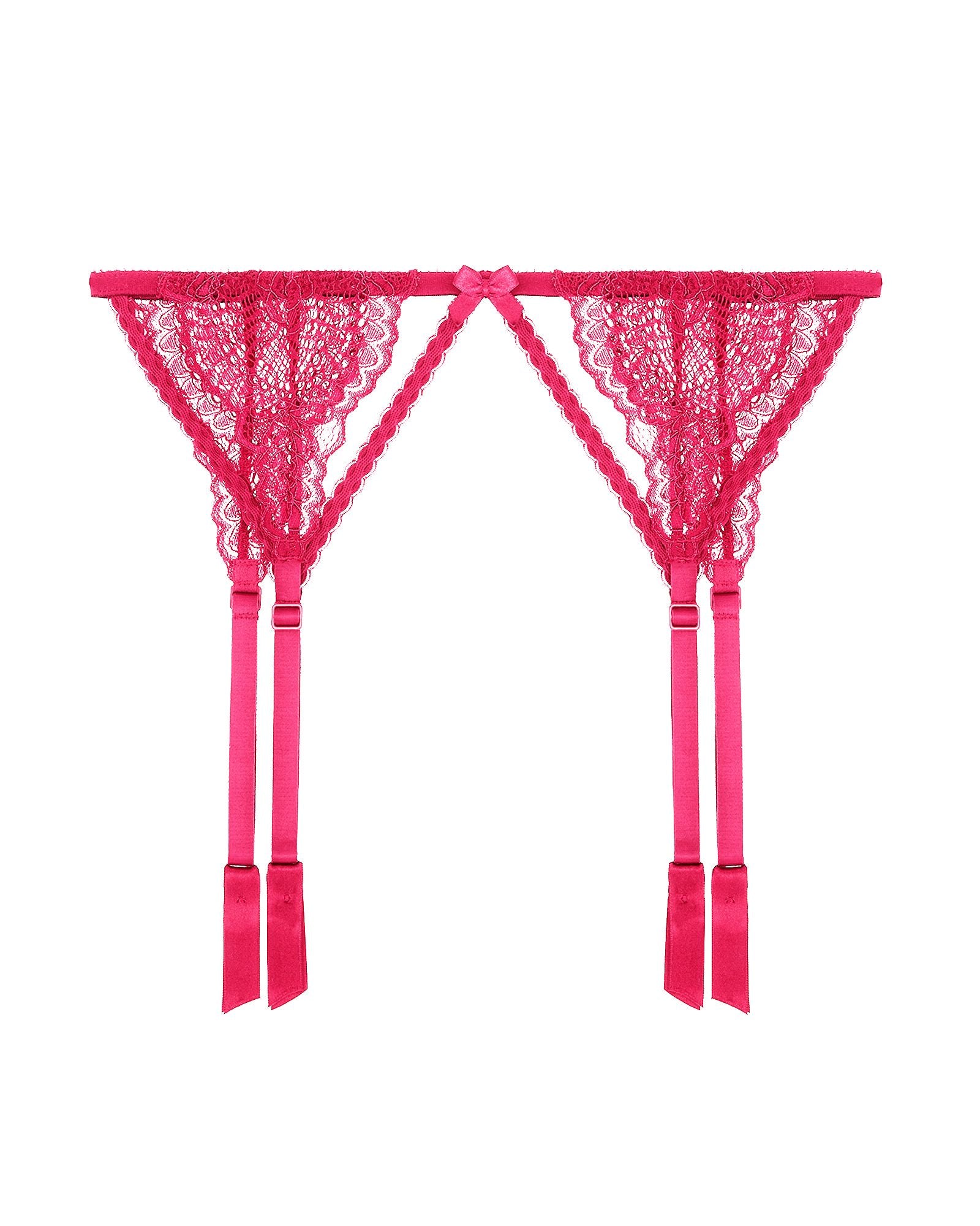 Journelle Natalia Suspender Belt in pink