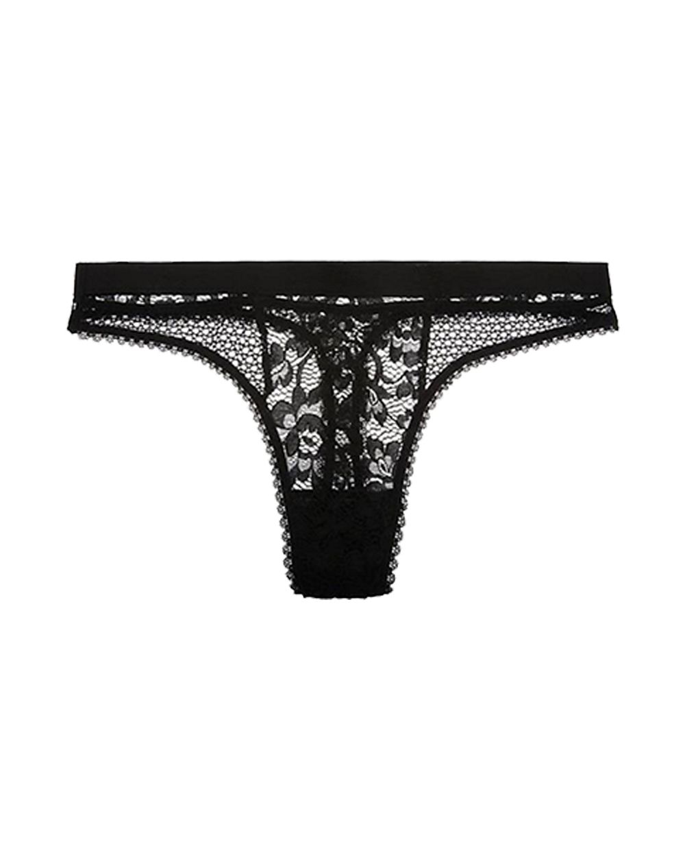 Else Petunia Thong in black