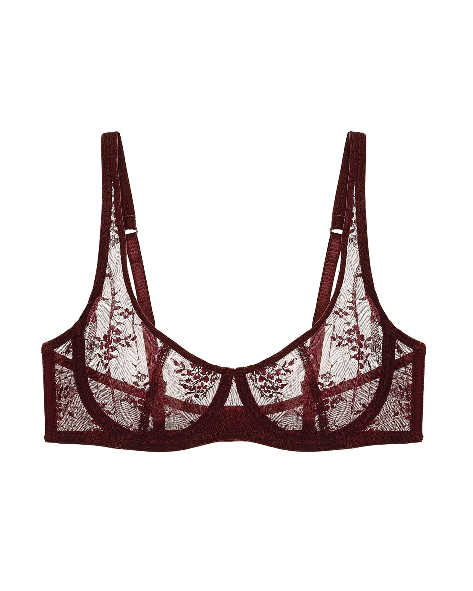 Journelle Romy Demi Bra in brown