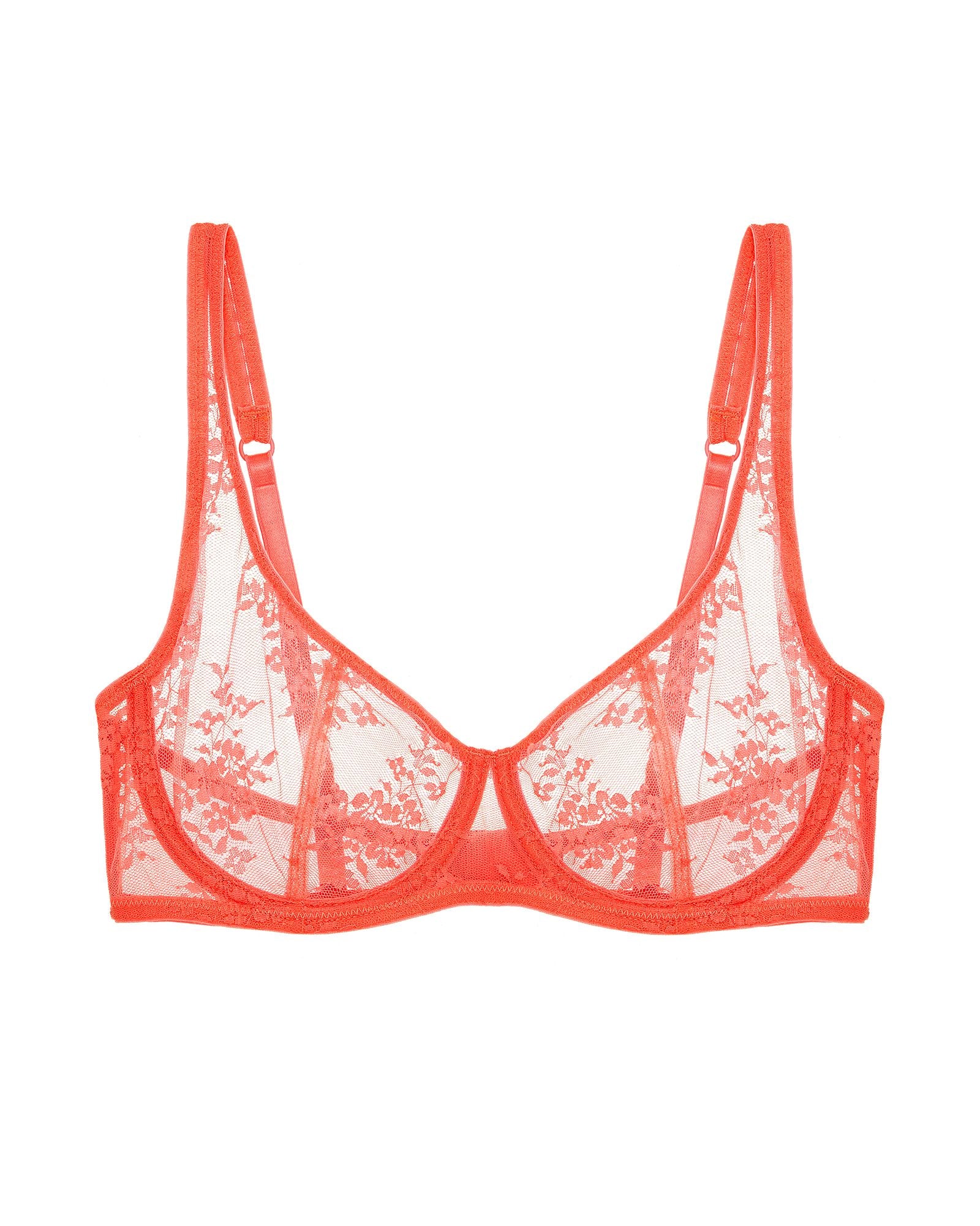 Journelle Romy Demi Bra in orange