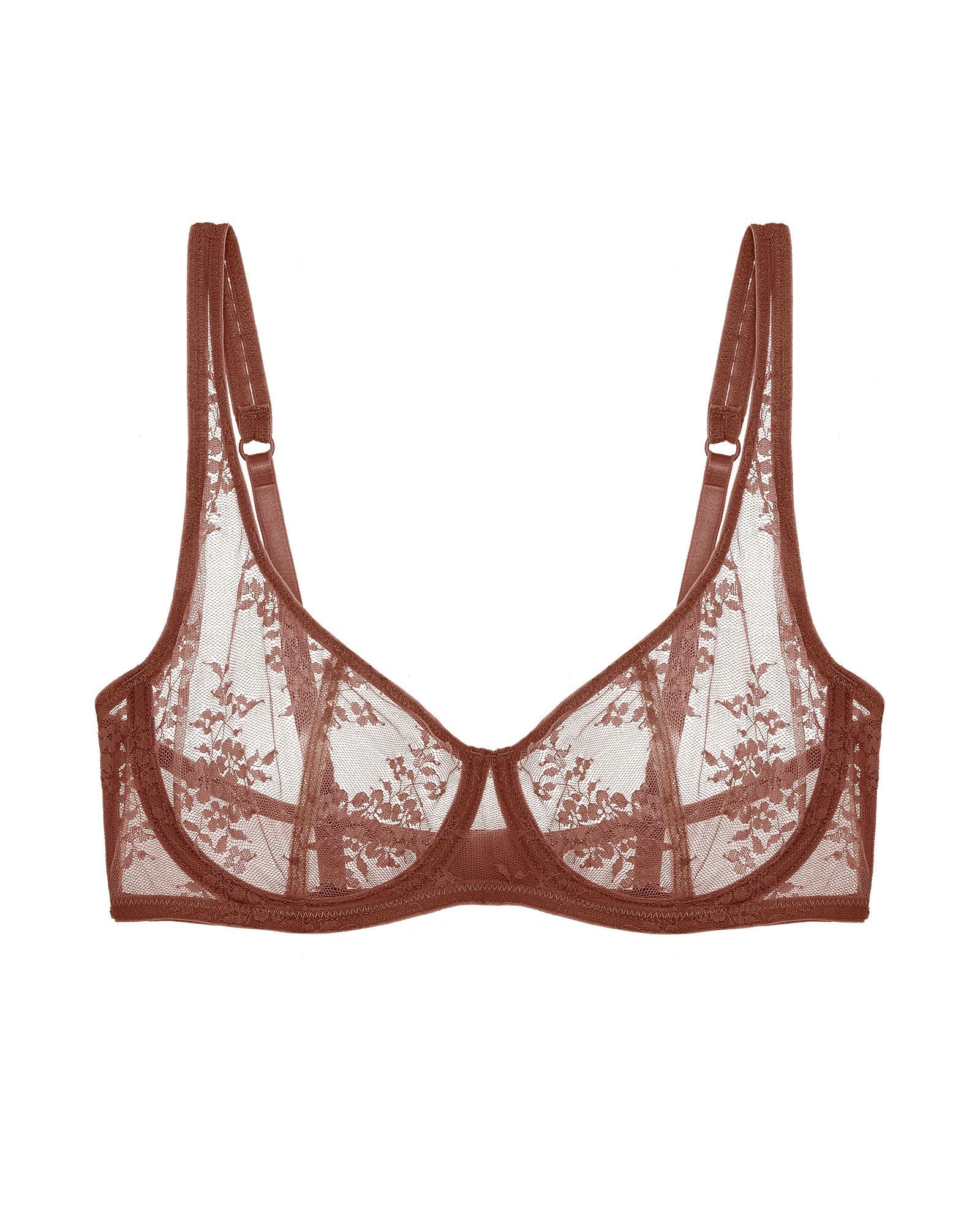 Journelle Romy Demi Bra in brown