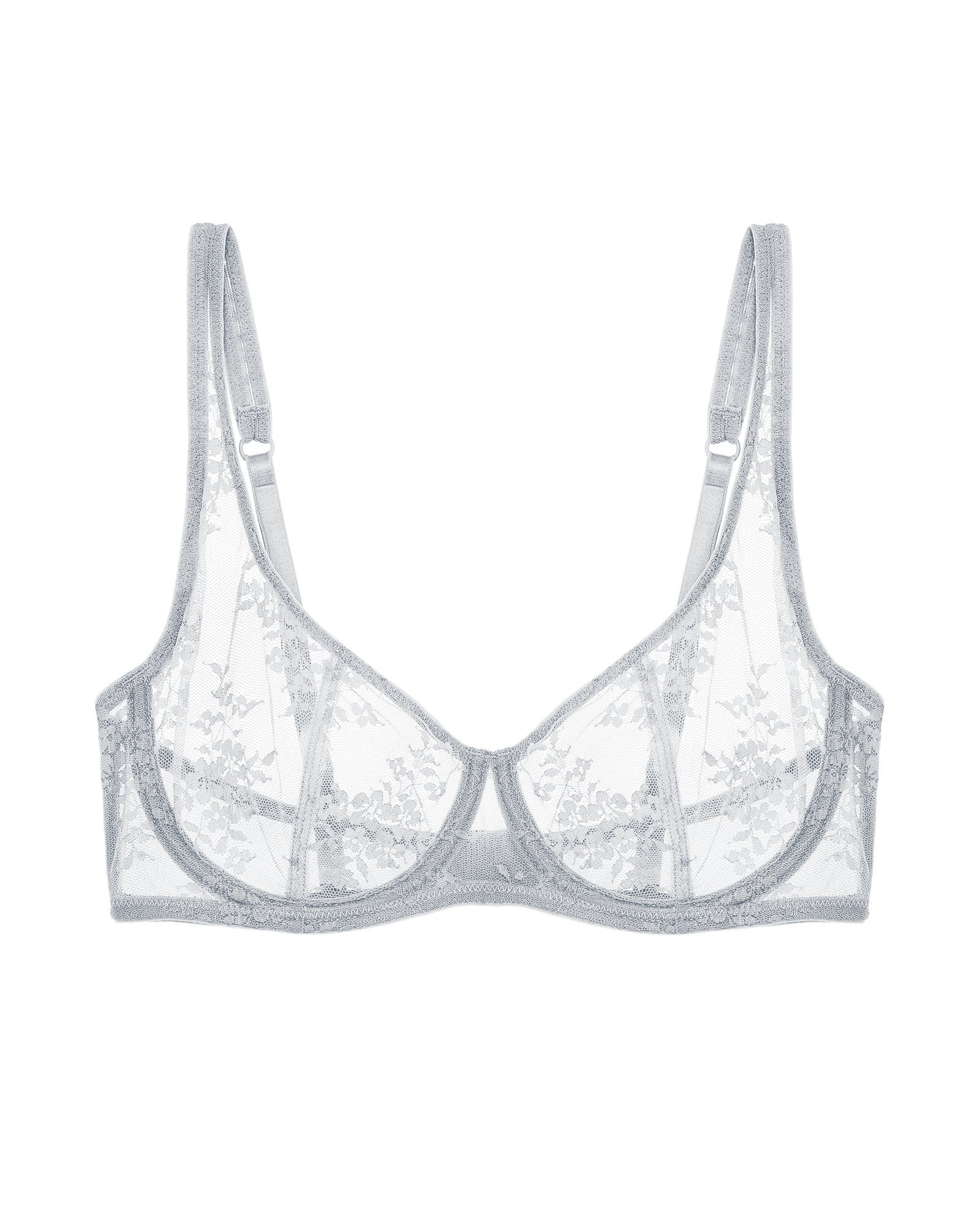 Journelle Romy Demi Bra in gray