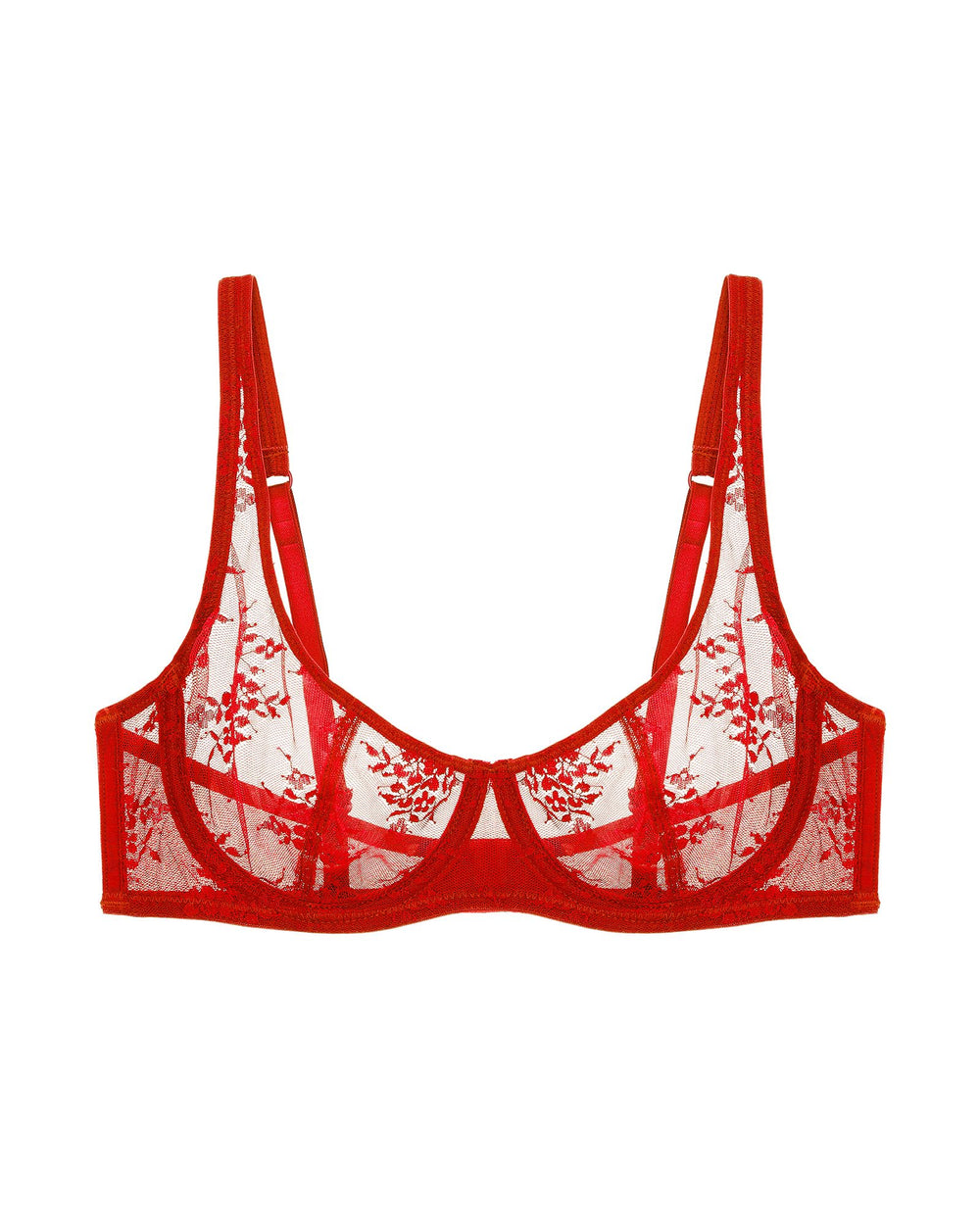 Journelle Romy Demi Bra in red