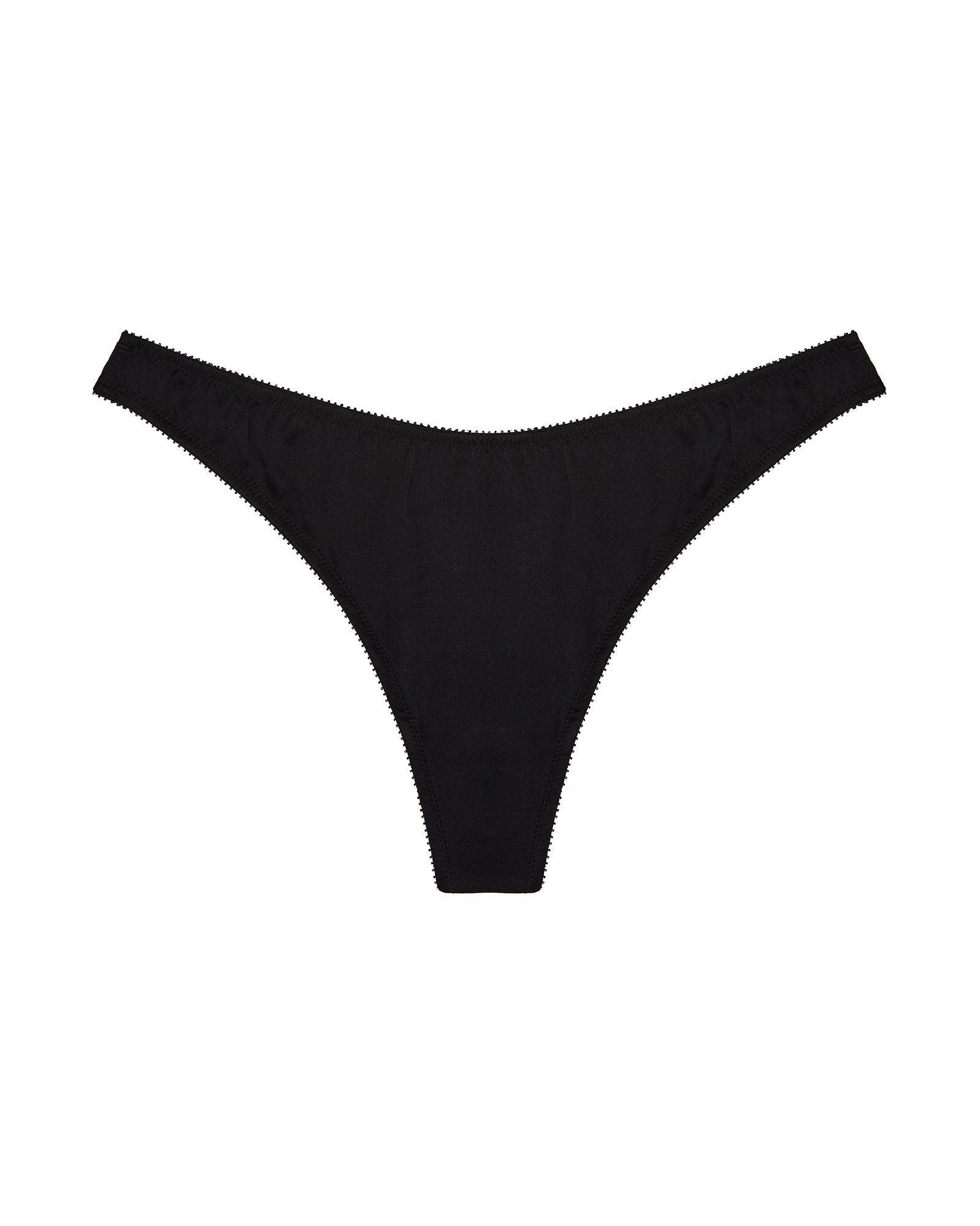 Journelle Iris Thong in black