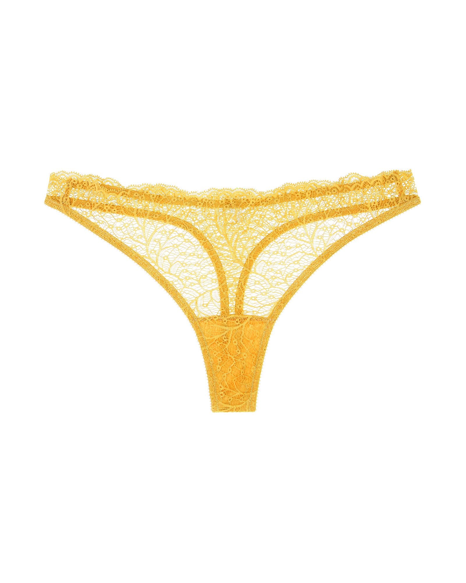 Journelle Allegra Thong in yellow