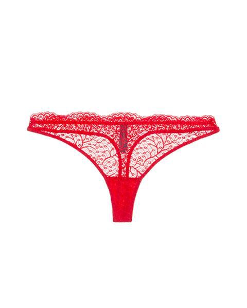 Journelle Allegra Thong in red