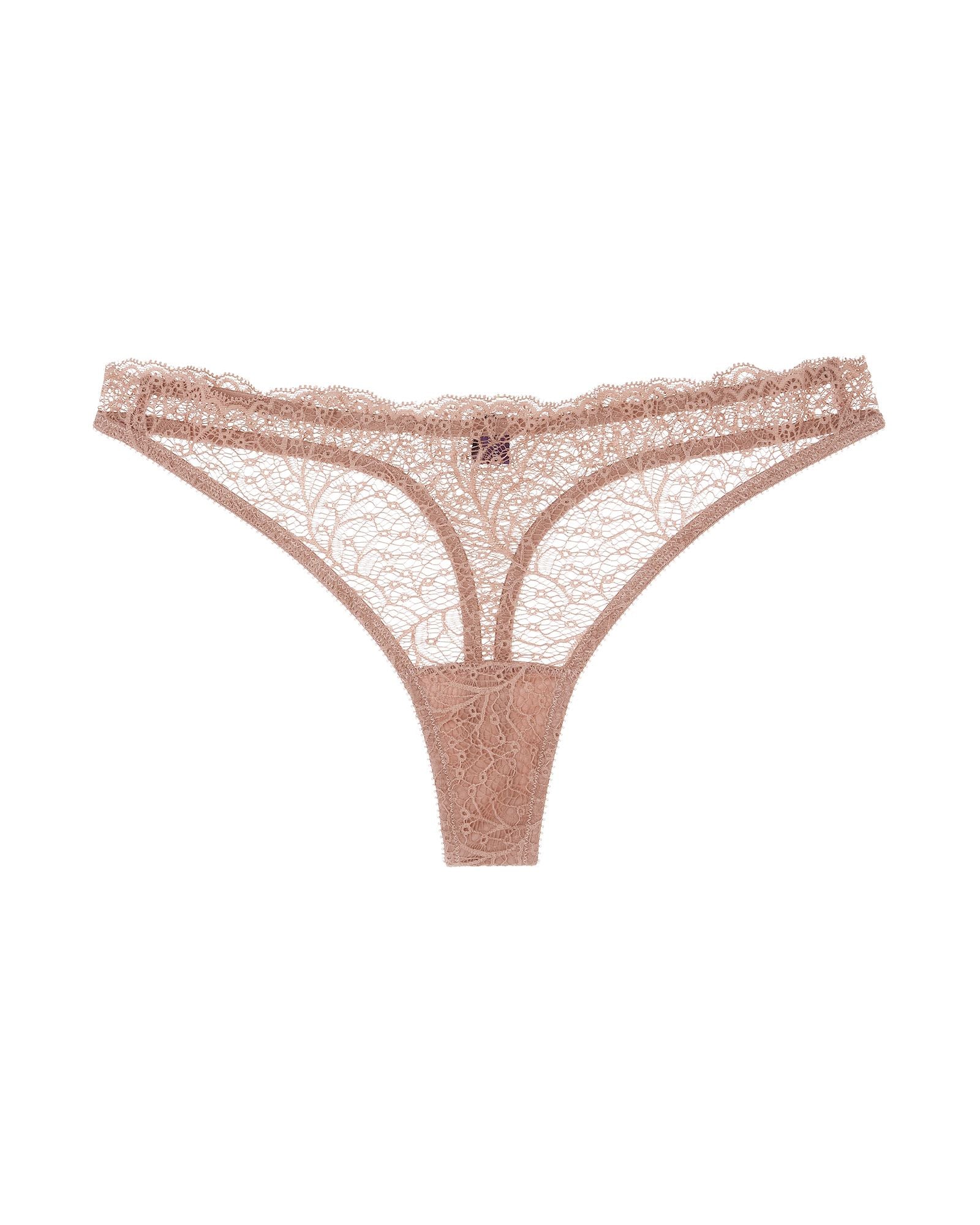 Journelle Allegra Thong in beige
