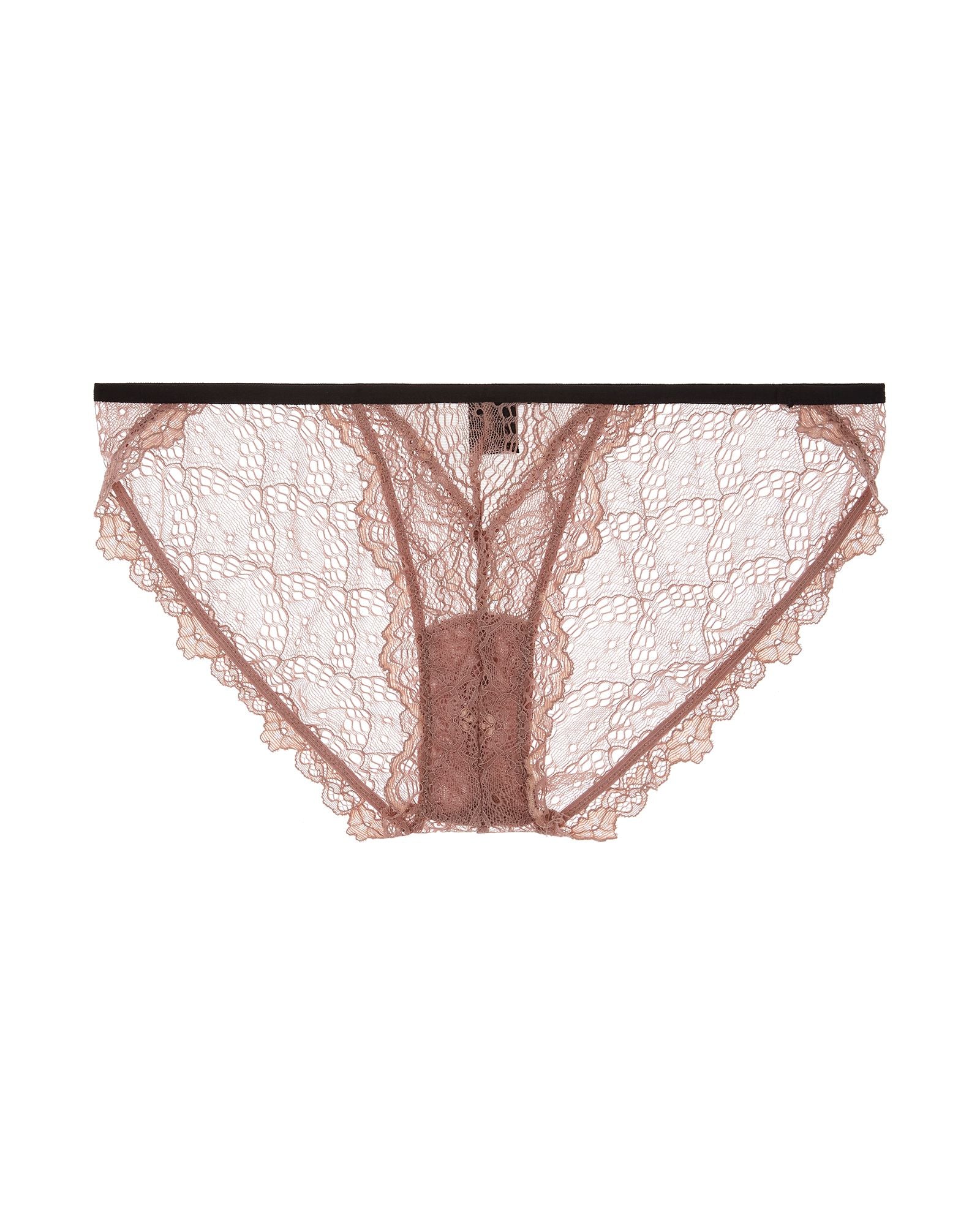 Only Hearts Whisper Sweet Nothings Lace Back Bikini in pink