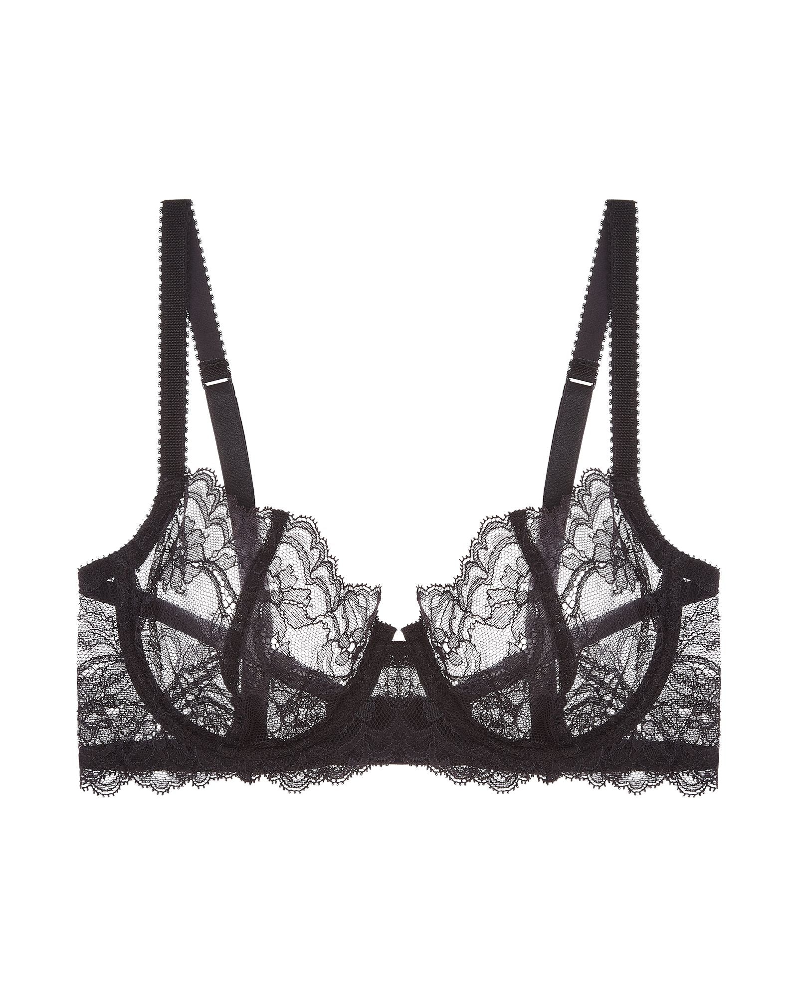 Journelle Anais Low Balconette Bra in black