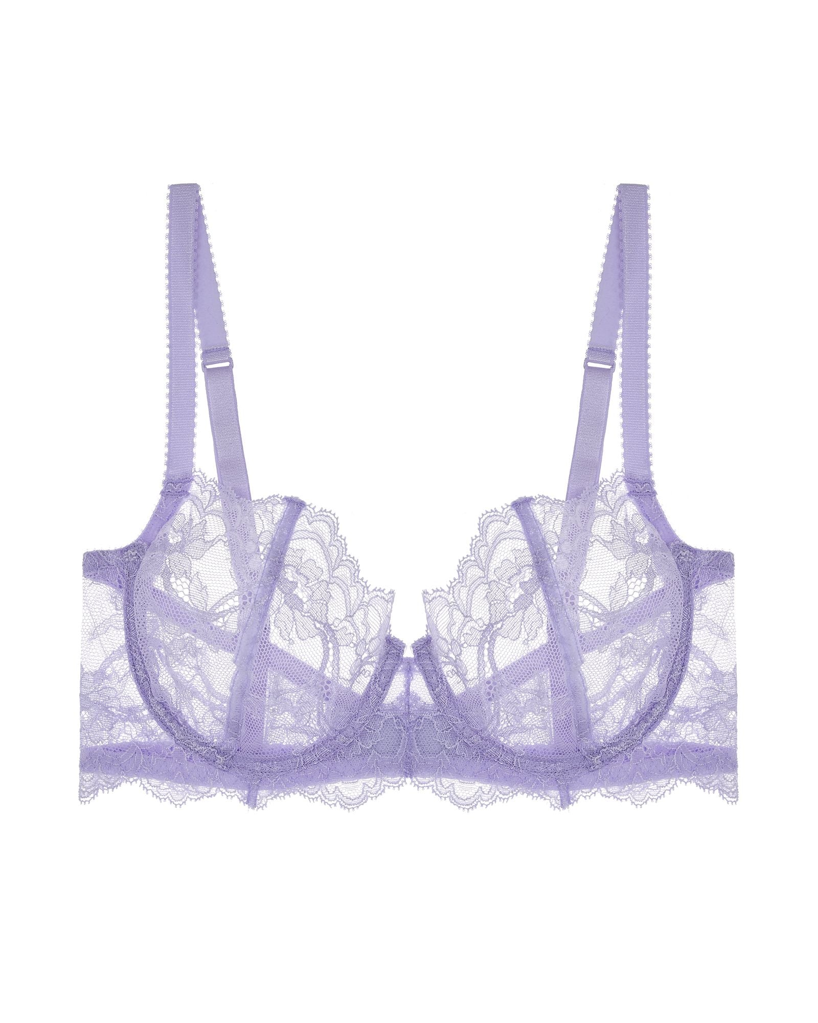 Journelle Anais Low Balconette Bra in purple
