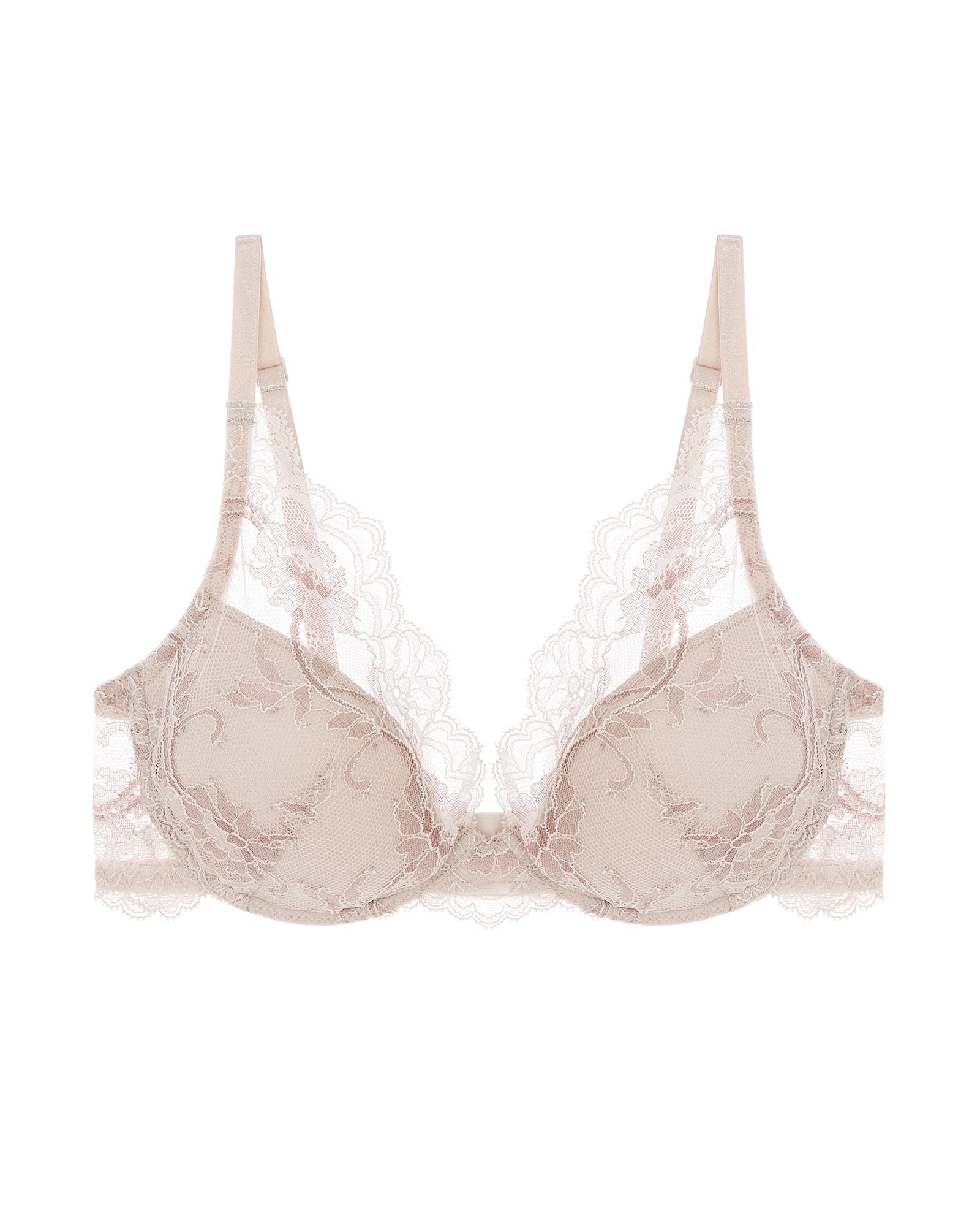 Journelle Anais Plunge Bra in pink
